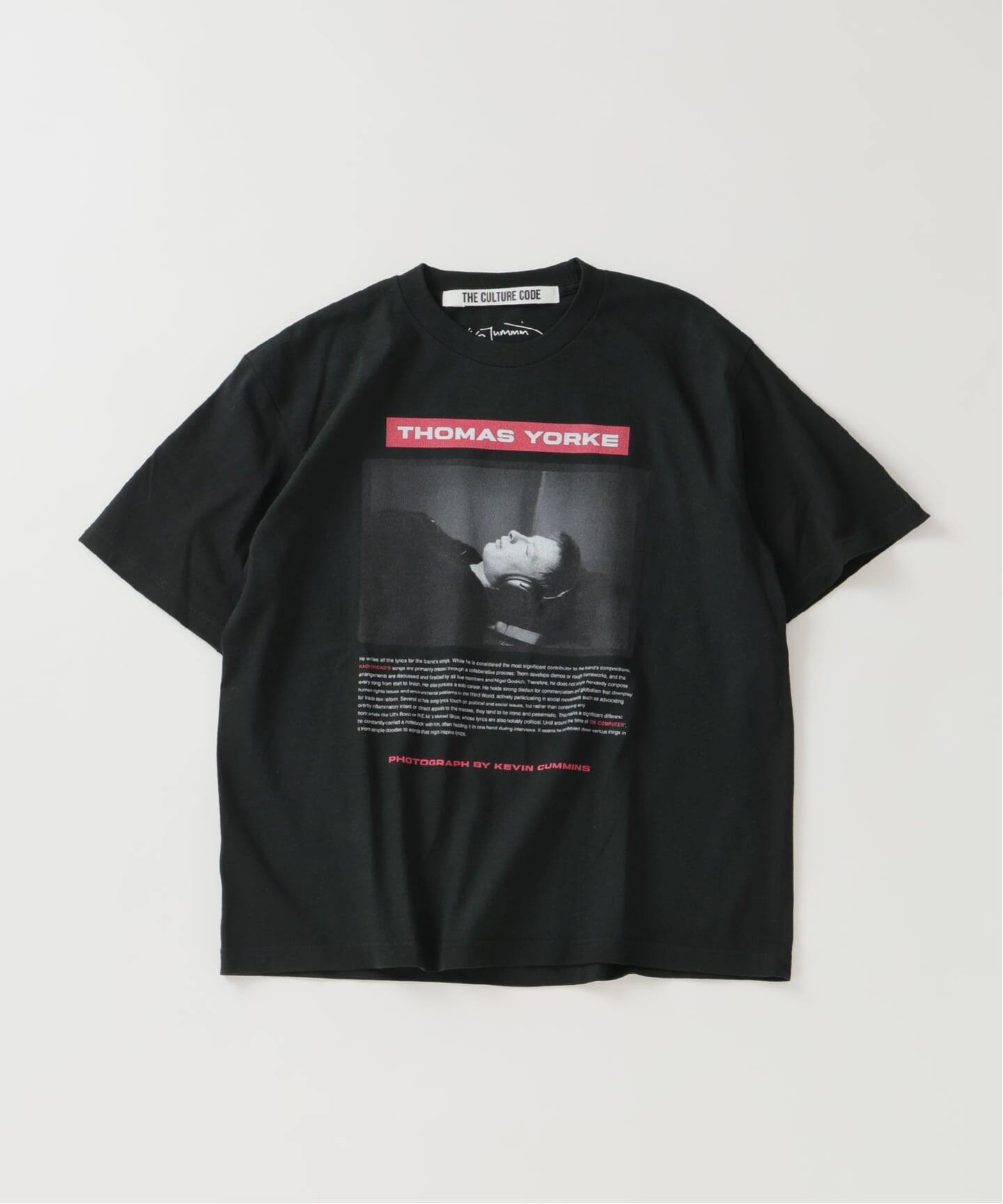 THE CULTURE CODE】レディオヘッド by Kevin Cummins フォトTシャツ（T