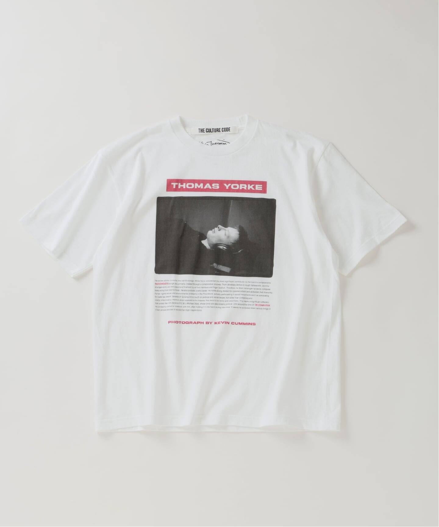 THE CULTURE CODE】レディオヘッド by Kevin Cummins フォトTシャツ（T