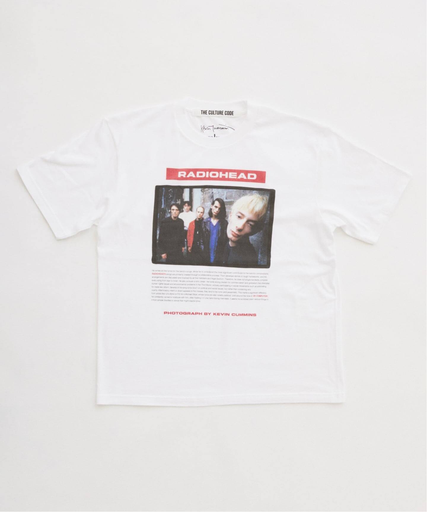 THE CULTURE CODE】レディオヘッド by Kevin Cummins フォトTシャツ（T