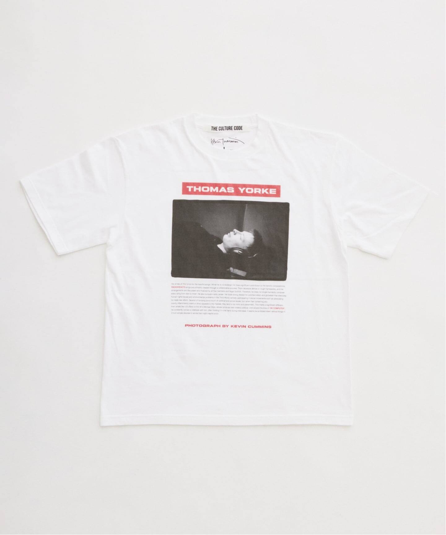 THE CULTURE CODE】レディオヘッド by Kevin Cummins フォトTシャツ（T