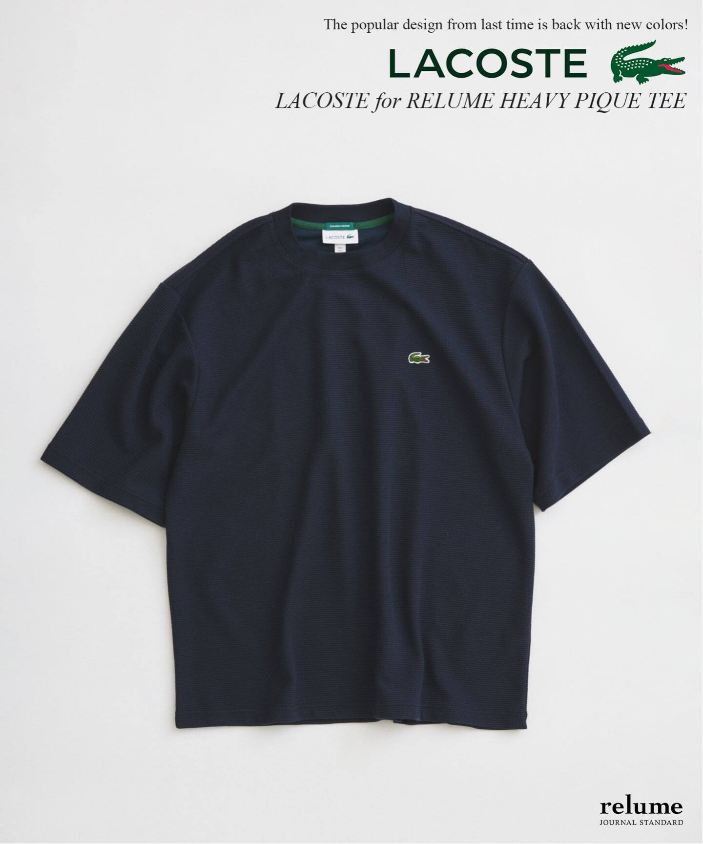 LACOSTE / ラコステ 別注ヘビーピケ Tシャツ（Tシャツ／カットソー 