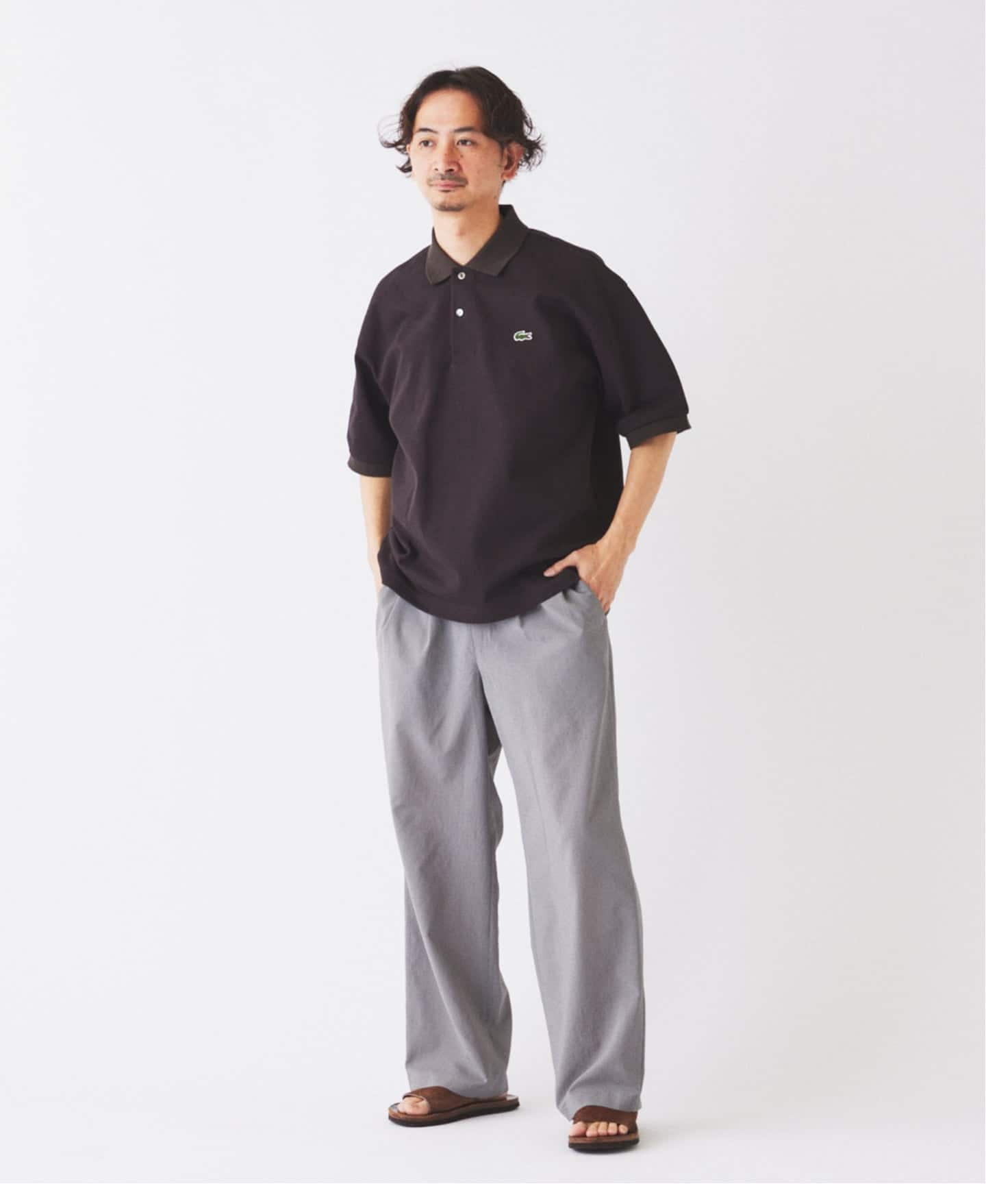 LACOSTE ラコステ RELUME 別注 ボックスシルエット ポロシャツ LACOSTE / ラコステ 別注 ボックスシルエット ポロシャツ｜ジャーナル