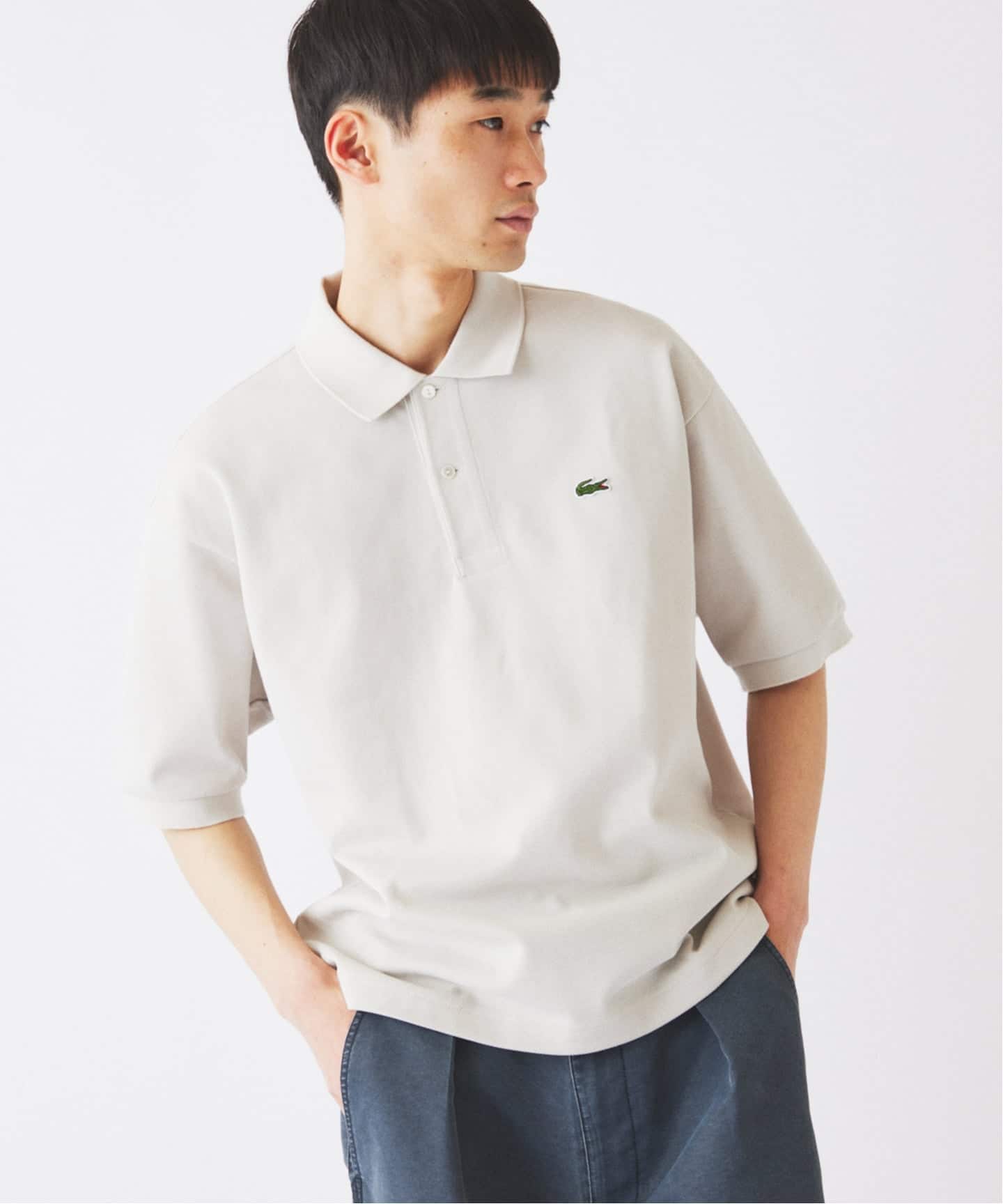 LACOSTE ラコステ RELUME 別注 ボックスシルエット ポロシャツ LACOSTE / ラコステ 別注 ボックスシルエット ポロシャツ（ポロシャツ