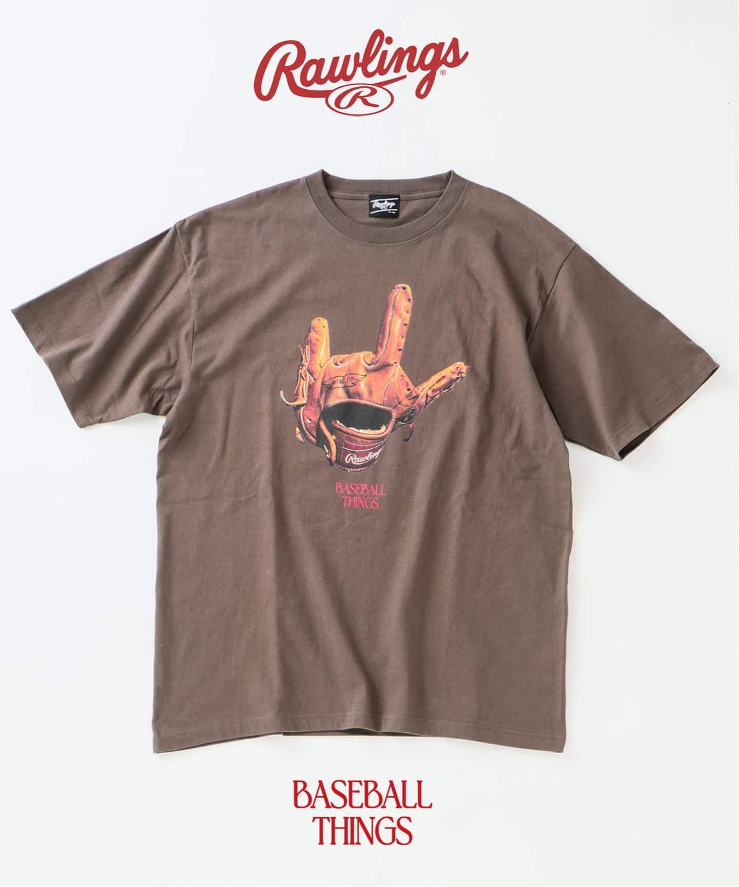 Rawlings / ローリングス 別注” XPG3” グローブアート プリントTシャツ