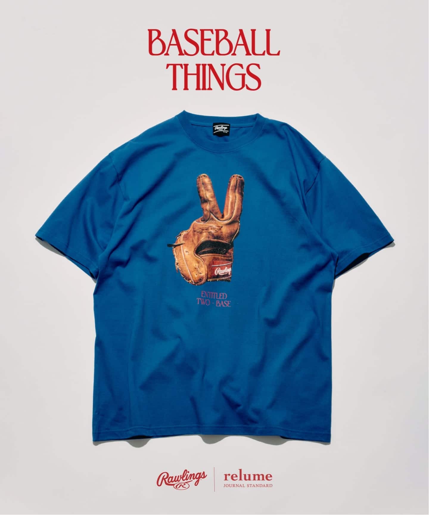 Rawlings / ローリングス 別注” XPG3” グローブアート プリントTシャツ