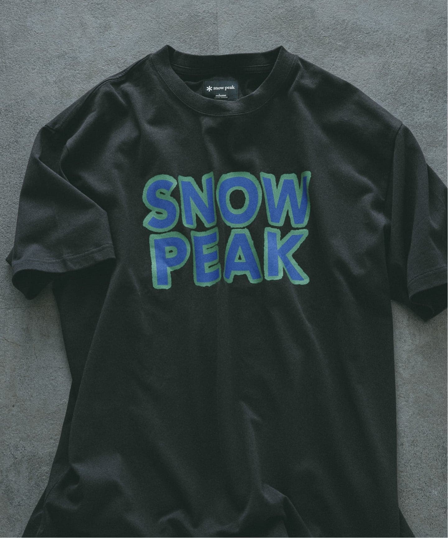 SNOW PEAK / スノーピーク 別注 マルチカラーロゴ プリントTシャツ（T