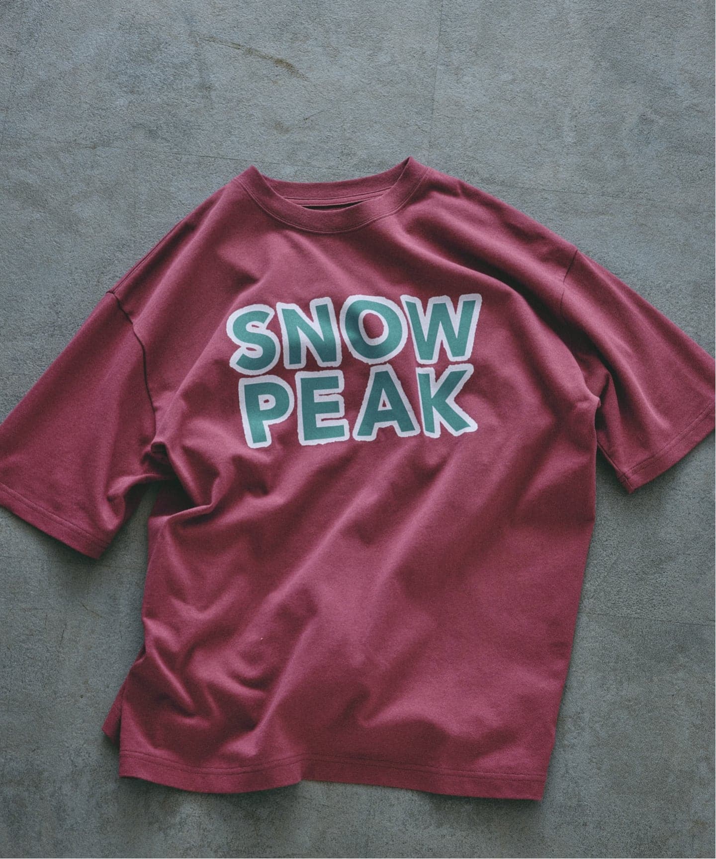 SNOW PEAK / スノーピーク 別注 マルチカラーロゴ プリントTシャツ（T