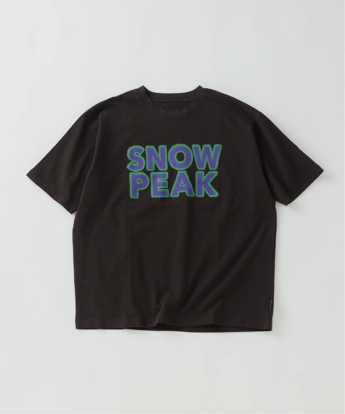 SNOW PEAK / スノーピーク 別注 マルチカラーロゴ プリントTシャツ（T