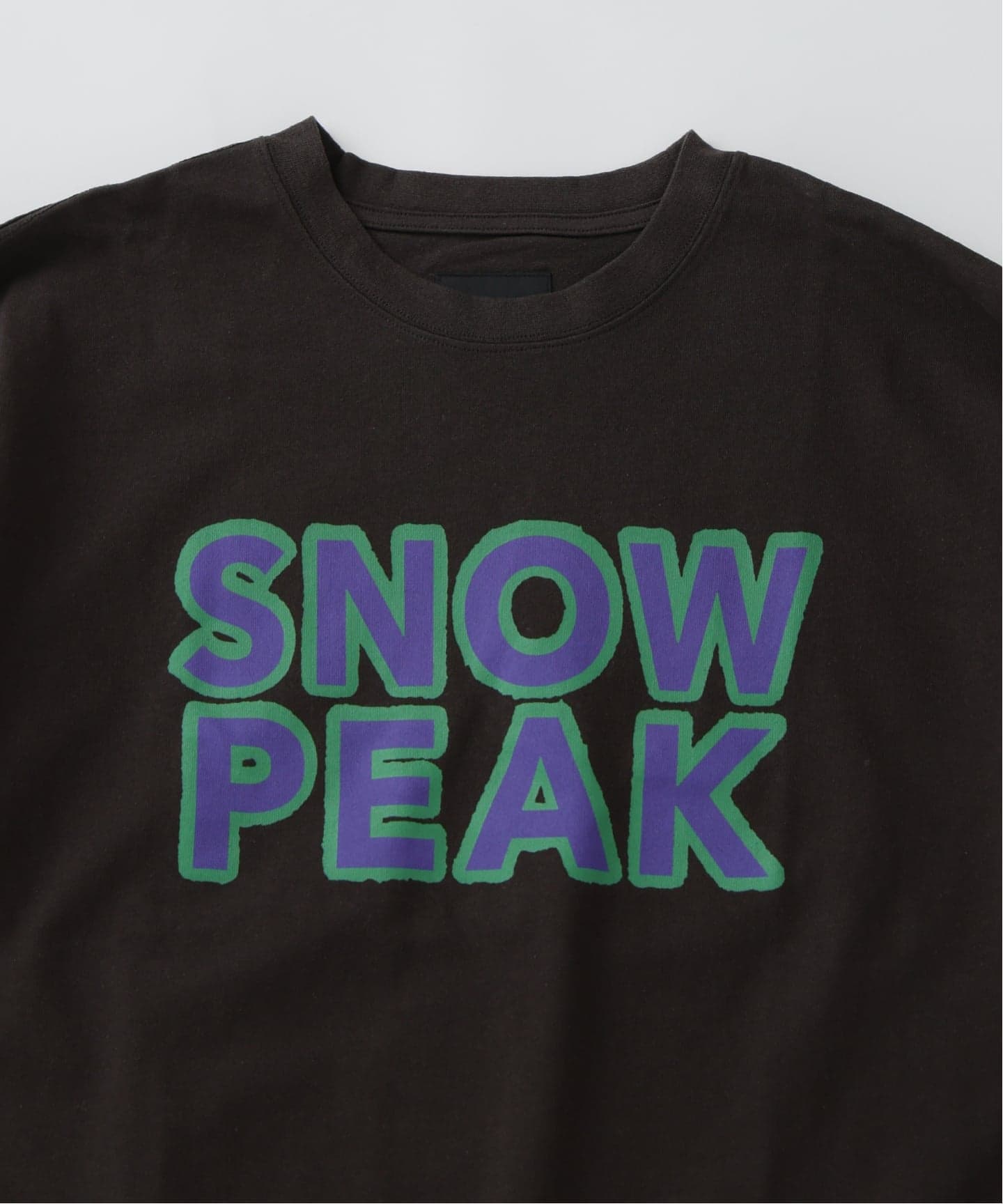 SNOW PEAK / スノーピーク 別注 マルチカラーロゴ プリントTシャツ（T