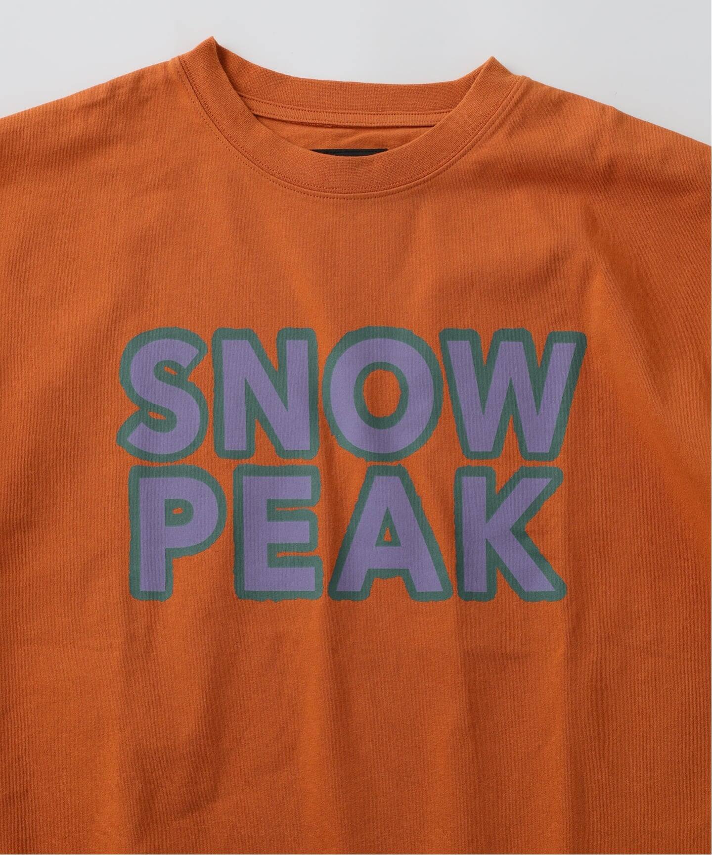 SNOW PEAK / スノーピーク 別注 マルチカラーロゴ プリントTシャツ（T