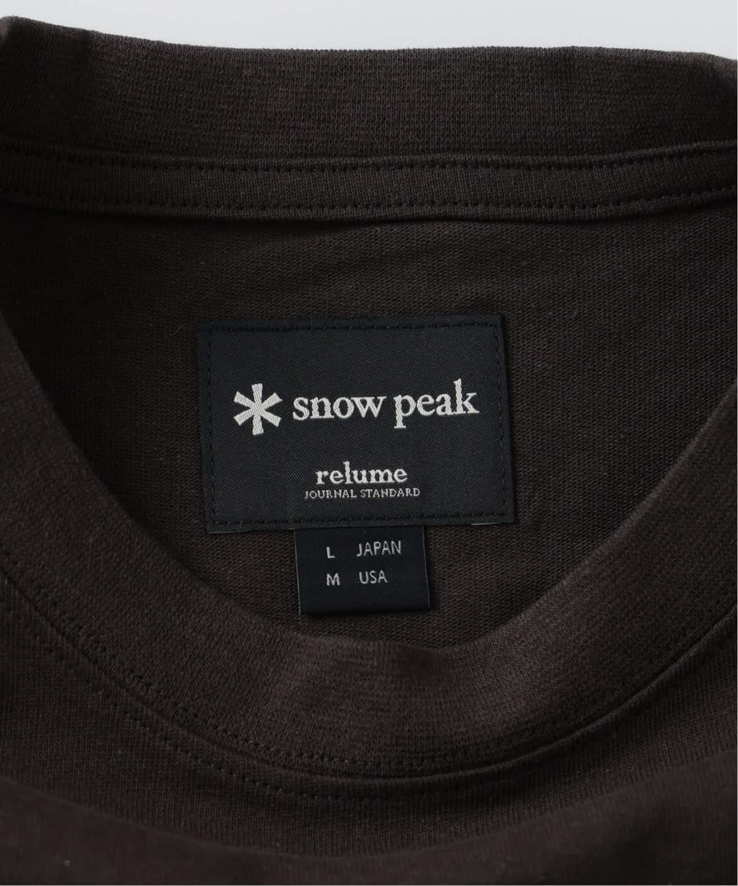 SNOW PEAK / スノーピーク 別注 マルチカラーロゴ プリントTシャツ（T