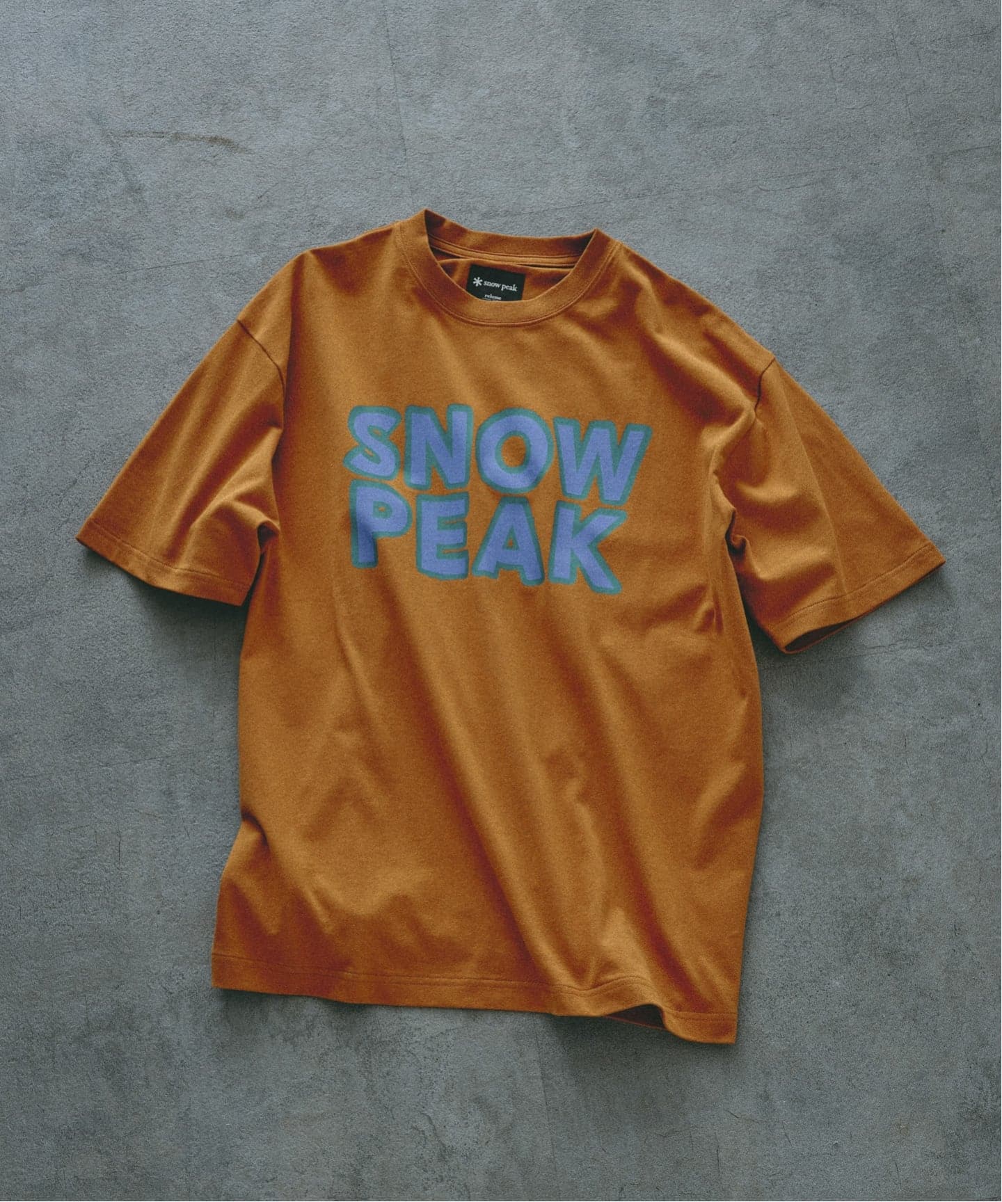 SNOW PEAK / スノーピーク 別注 マルチカラーロゴ プリントTシャツ（T