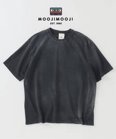 MOOJI MOOJI / ム―ジ ム―ジ オーバー サイズ クロップ エイジド T 