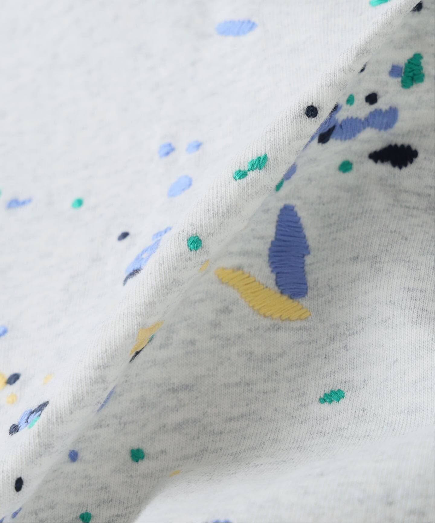 CHAMPION / チャンピオン 別注 刺繍スプラッシュ Tシャツ（Tシャツ