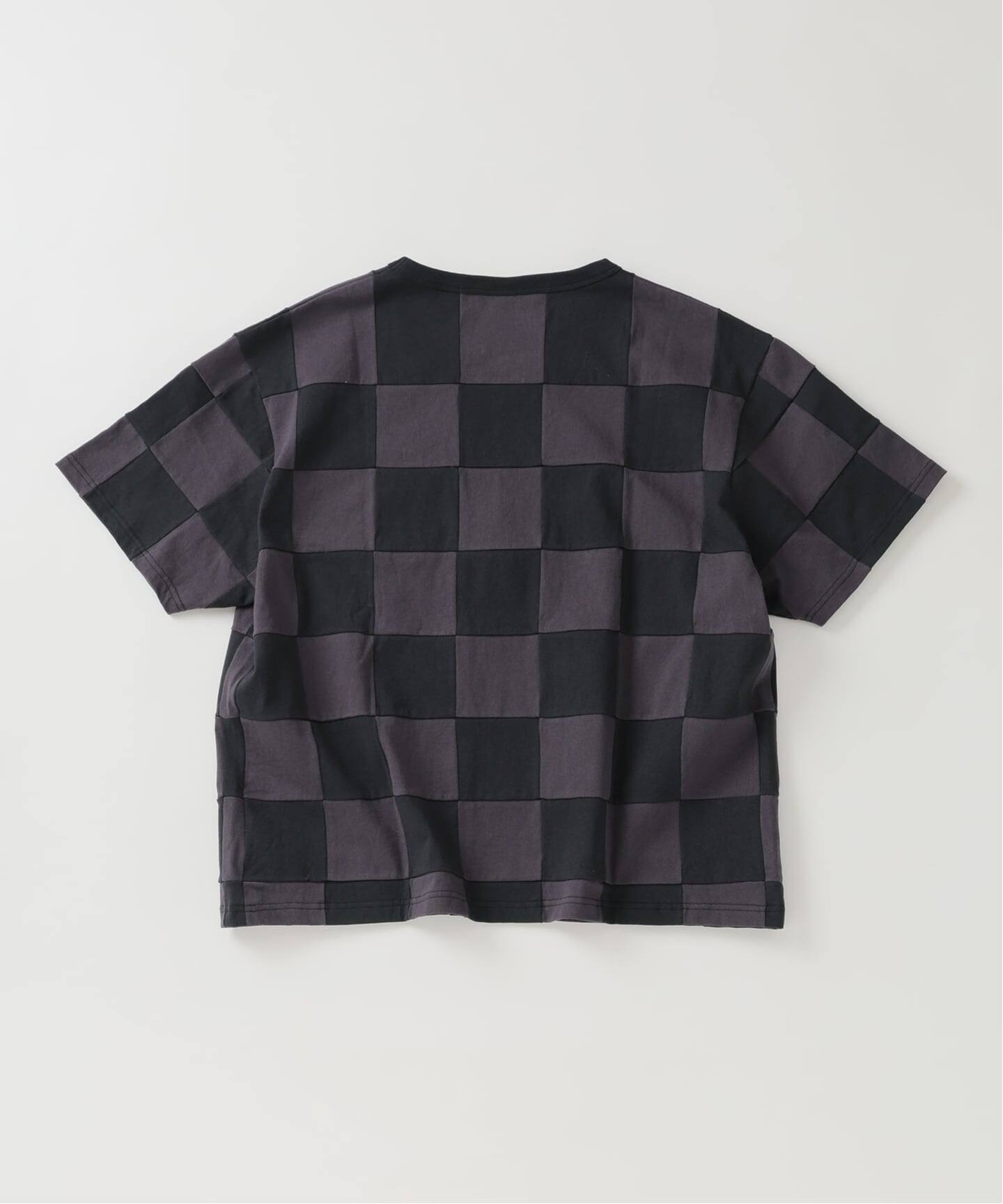 CHAMPION / チャンピオン 別注 パッチワーク チェッカーフラッグ T