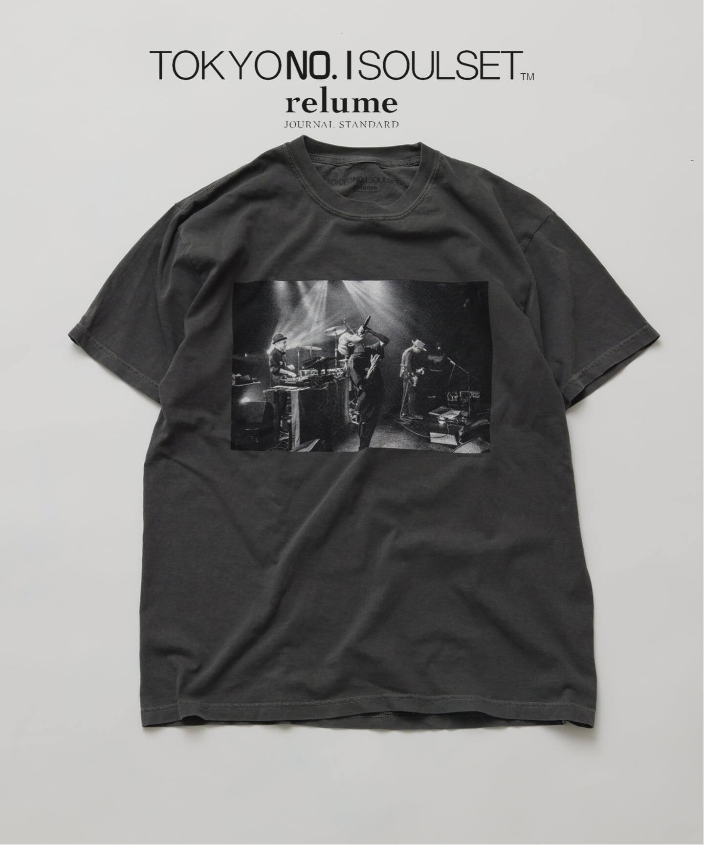 TOKYO No.1 SOUL SET × relume】別注 ライブフォト Tシャツ（Tシャツ 