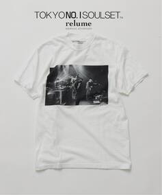TOKYO No.1 SOUL SET × relume】別注 ライブフォト Tシャツ（Tシャツ 
