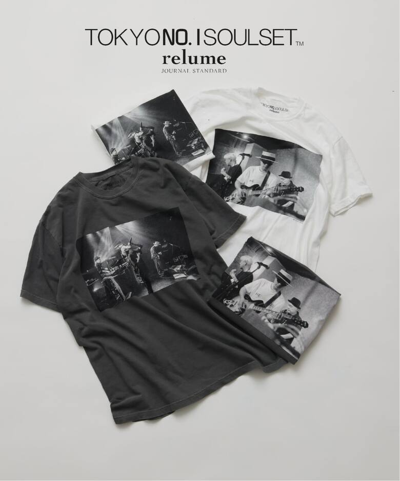 TOKYO No.1 SOUL SET × relume】別注 セッションフォト Tシャツ（T 