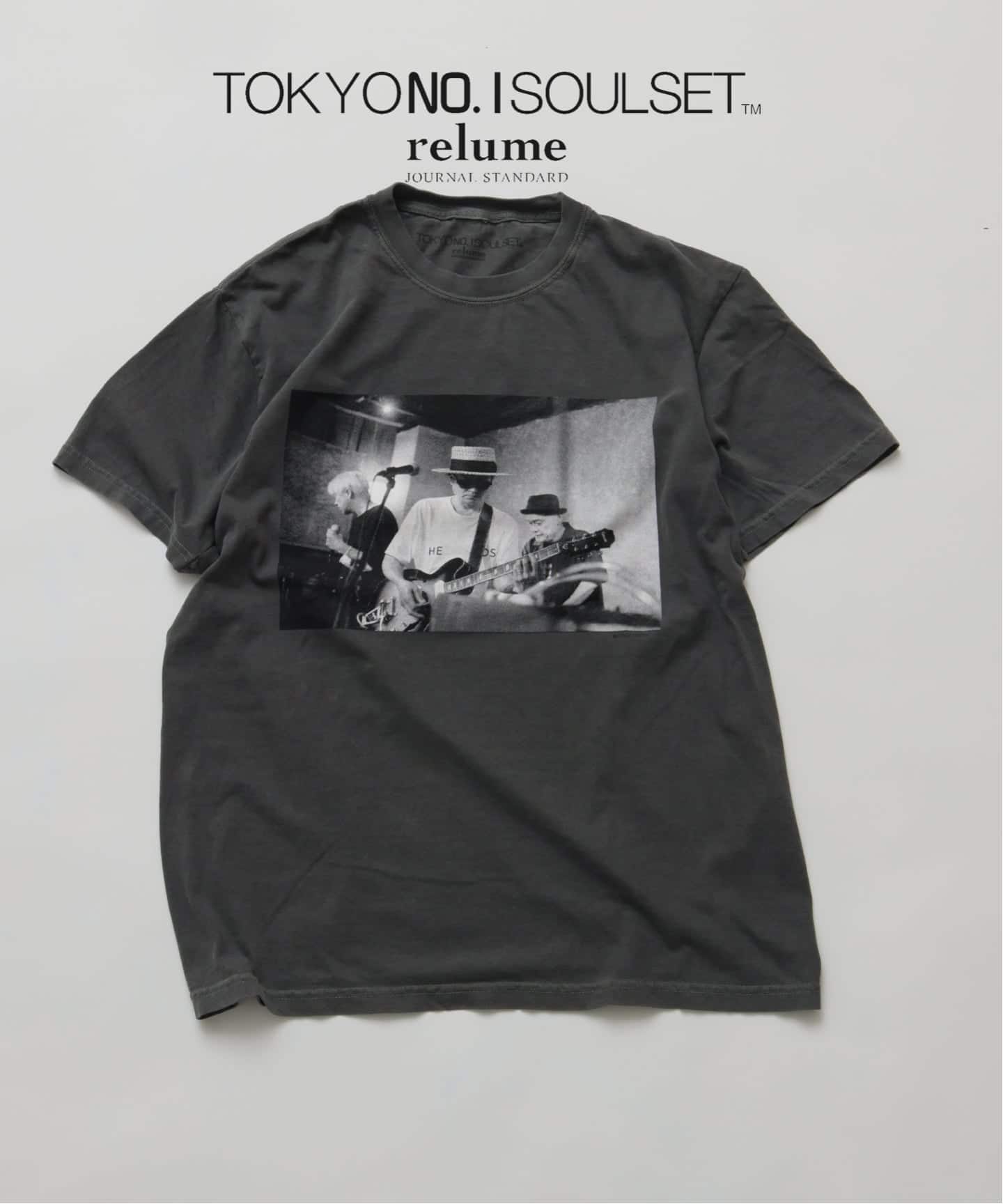 TOKYO No.1 SOUL SET × relume】別注 セッションフォト Tシャツ（T
