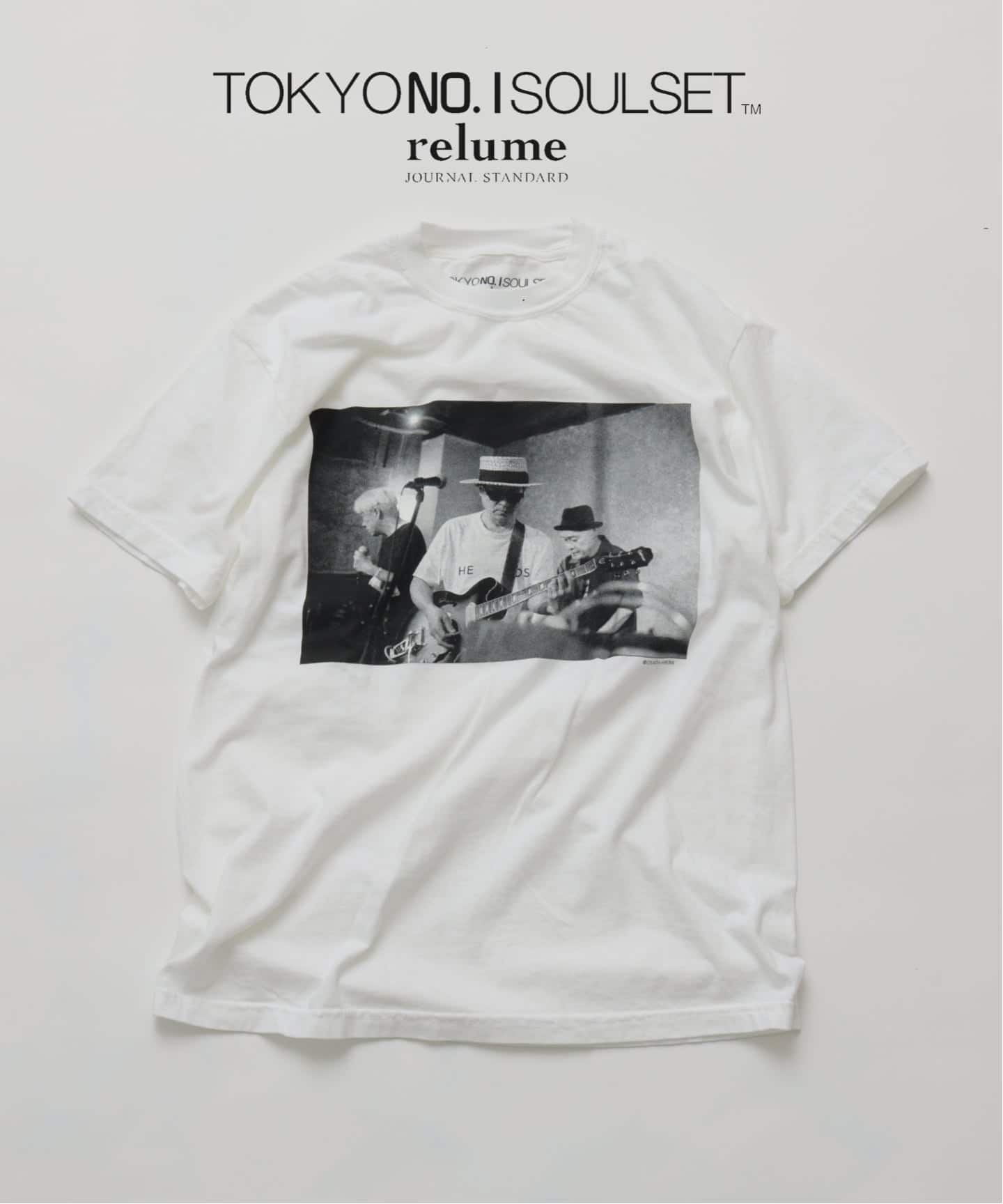 TOKYO No.1 SOUL SET × relume】別注 セッションフォト Tシャツ（T