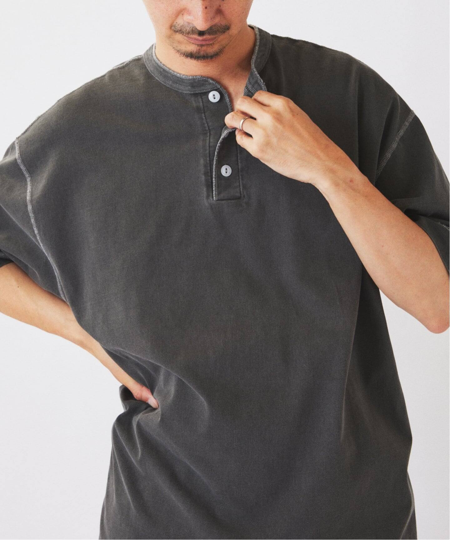 追加予約》Healthknit / ヘルスニット 別注 ヘンリーネックTシャツ（T