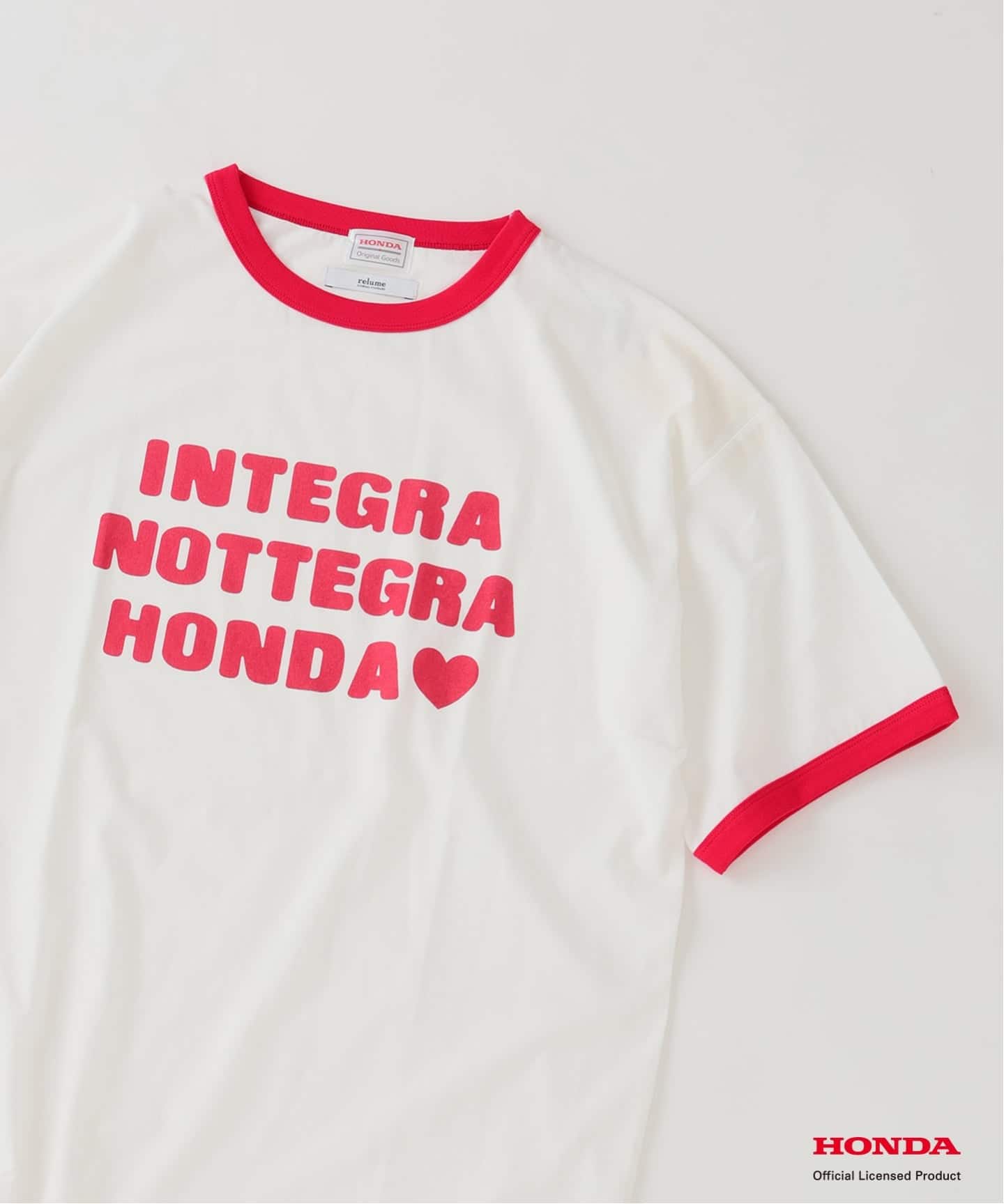 Honda / ホンダ 別注 インテグラ リンガー Tシャツ（Tシャツ