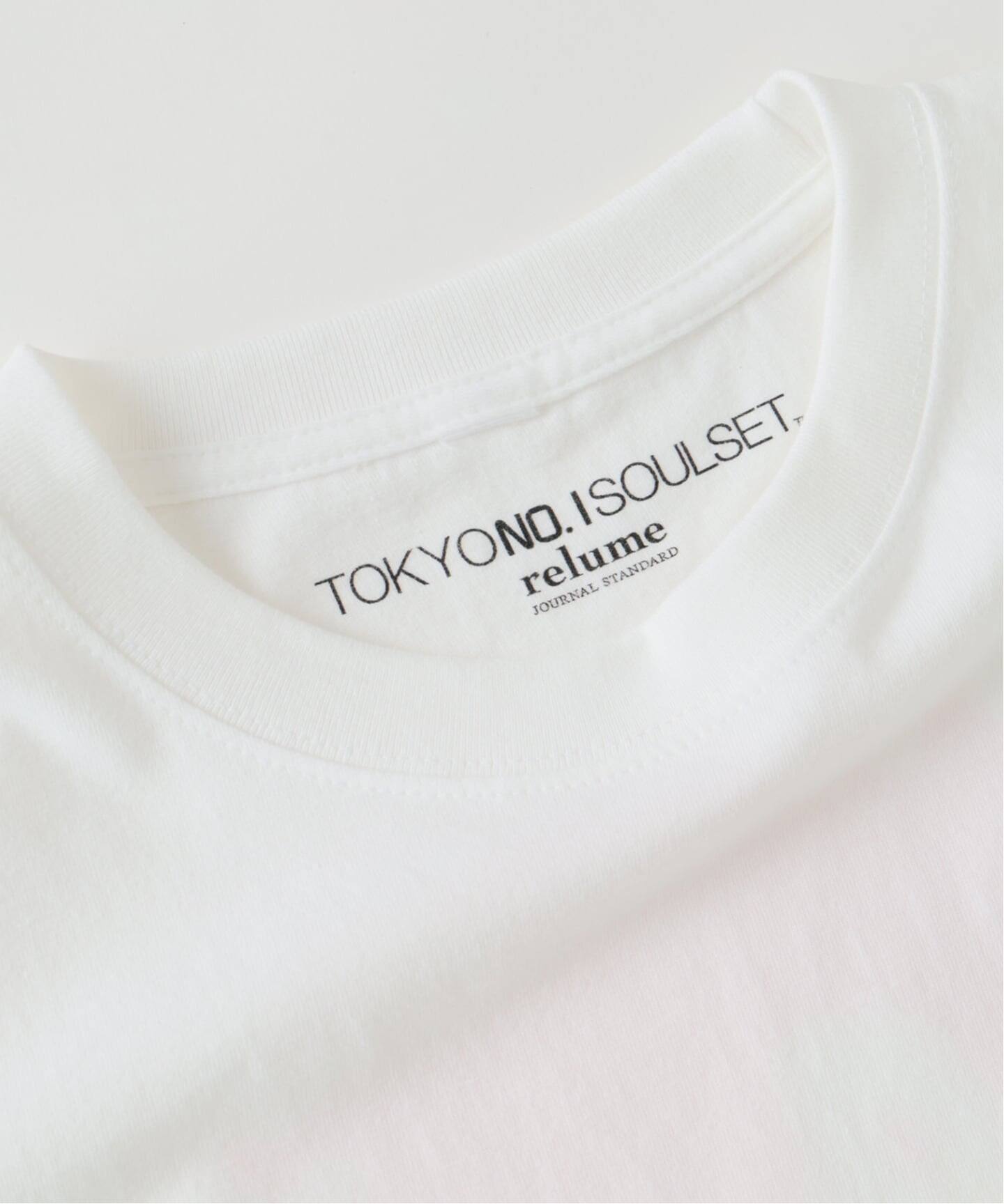 TOKYO No.1 SOUL SET × relume】別注 “9 9/9” プリント Tシャツ（T
