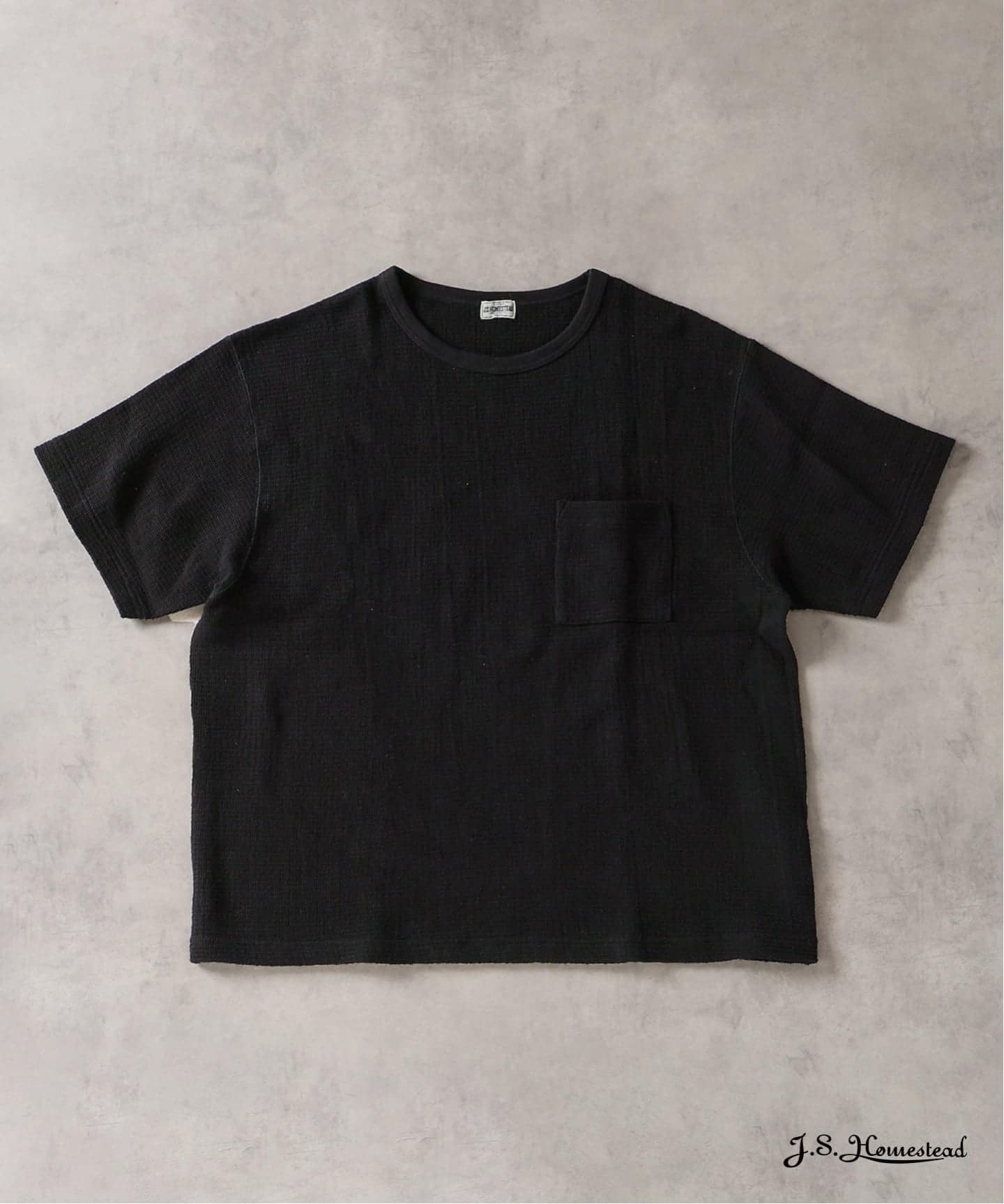 J.S.Homestead / レノ メッシュ ファブリック ポケット Tシャツ（T