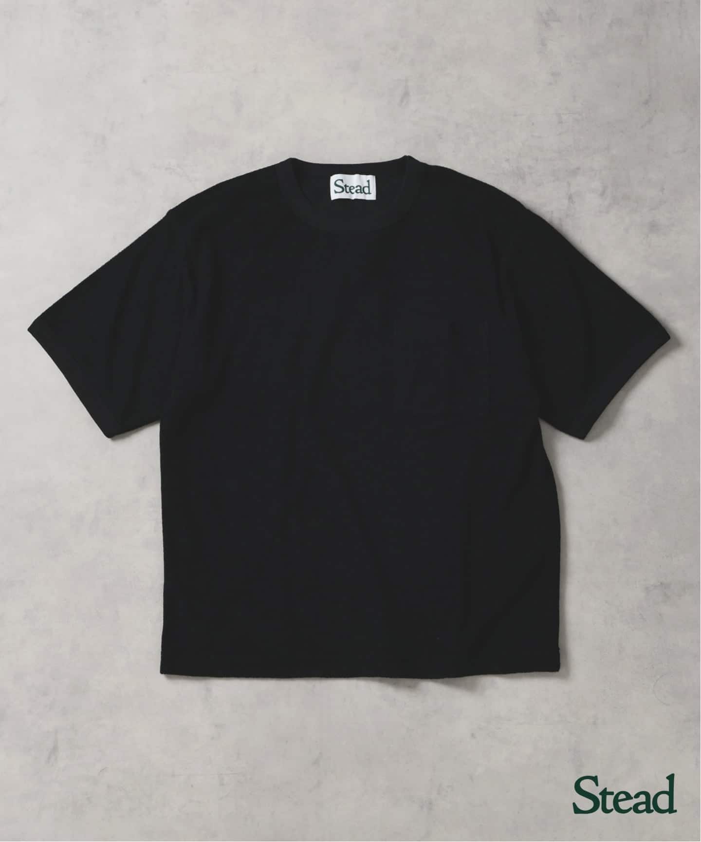 Stead / パイル リンガー ワイド ポケット Tシャツ（Tシャツ