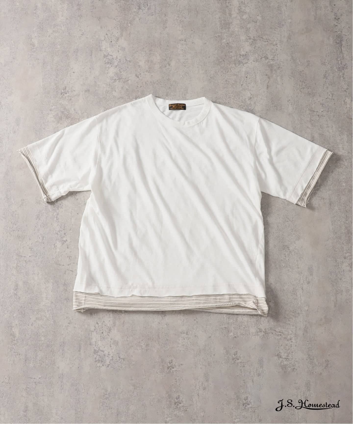 J.S.Homestead / ボーダー トランジション Tシャツ（Tシャツ