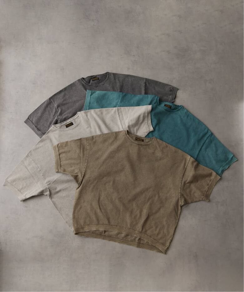 J.S.Homestead / オーバー ラージ ポンチョ ショートスリーブ Tシャツ 