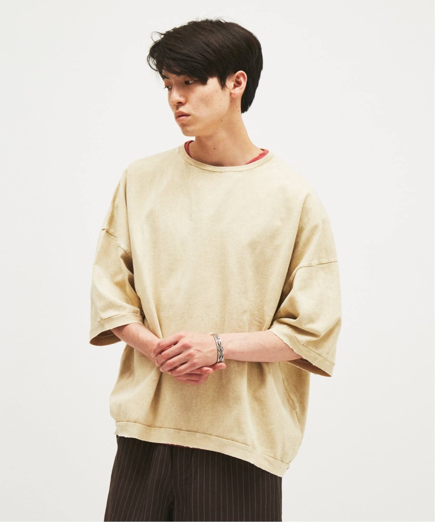 J.S.Homestead / オーバーラージ ポンチョ ショートスリーブ Tシャツ