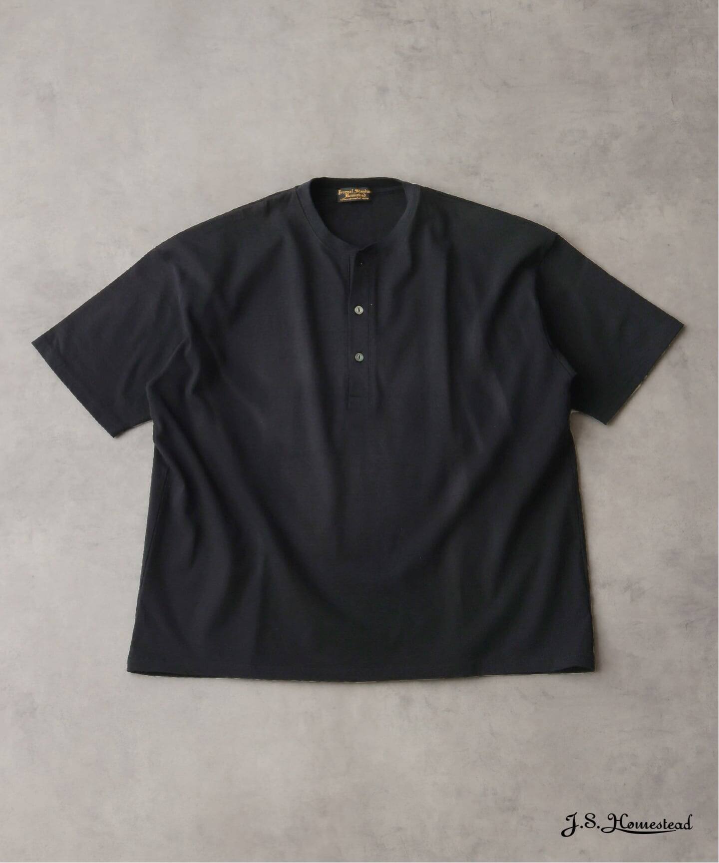 J.S.Homestead / フェード ヘンリー ネック Tシャツ（Tシャツ