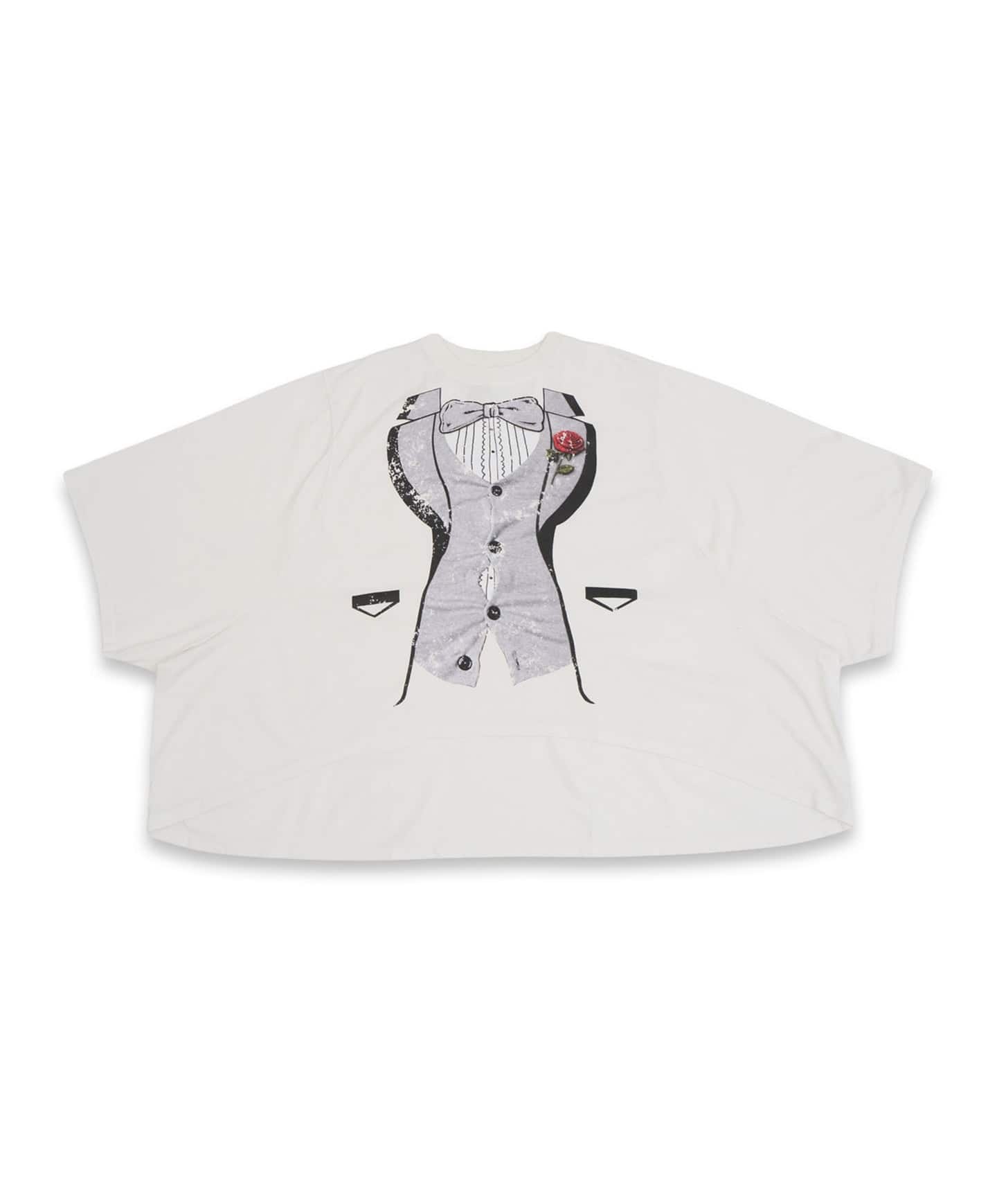 doublet ダブレット WISM 別注 渋谷店限定 M doublet / ダブレット WISM別注 TUXEDO BALLOON T-SHIRT（Tシャツ