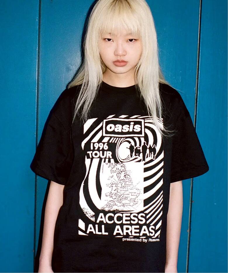 PLEASURES × OASIS ALL ACCESS T-SHIRT（Tシャツ／カットソー）｜WISM 