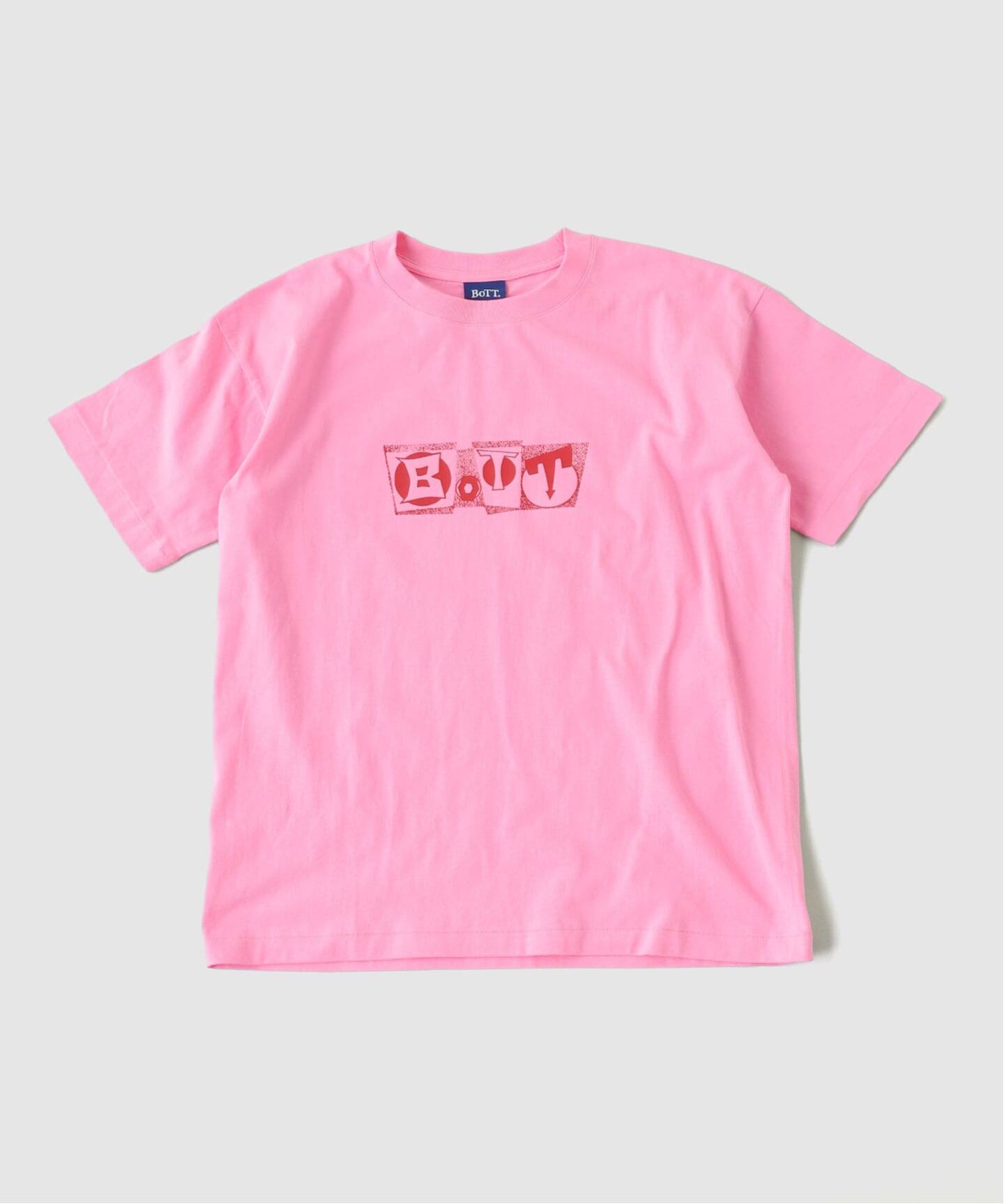 BOTT 25fw ピンクロゴT BoTT / ボット Nut Tee（Tシャツ／カットソー）｜WISM（ウィズム）の