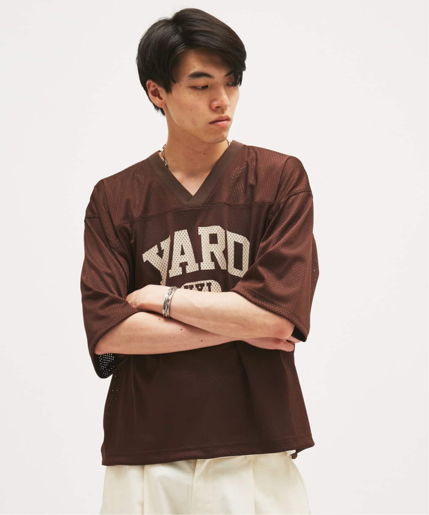 フットボール オーバー メッシュ Tシャツ（Tシャツ／カットソー