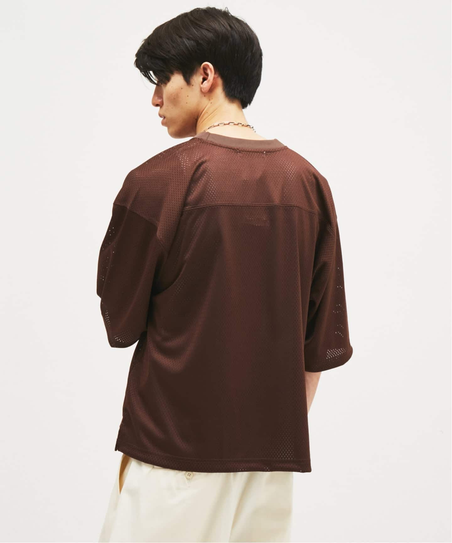 フットボール オーバー メッシュ Tシャツ（Tシャツ／カットソー