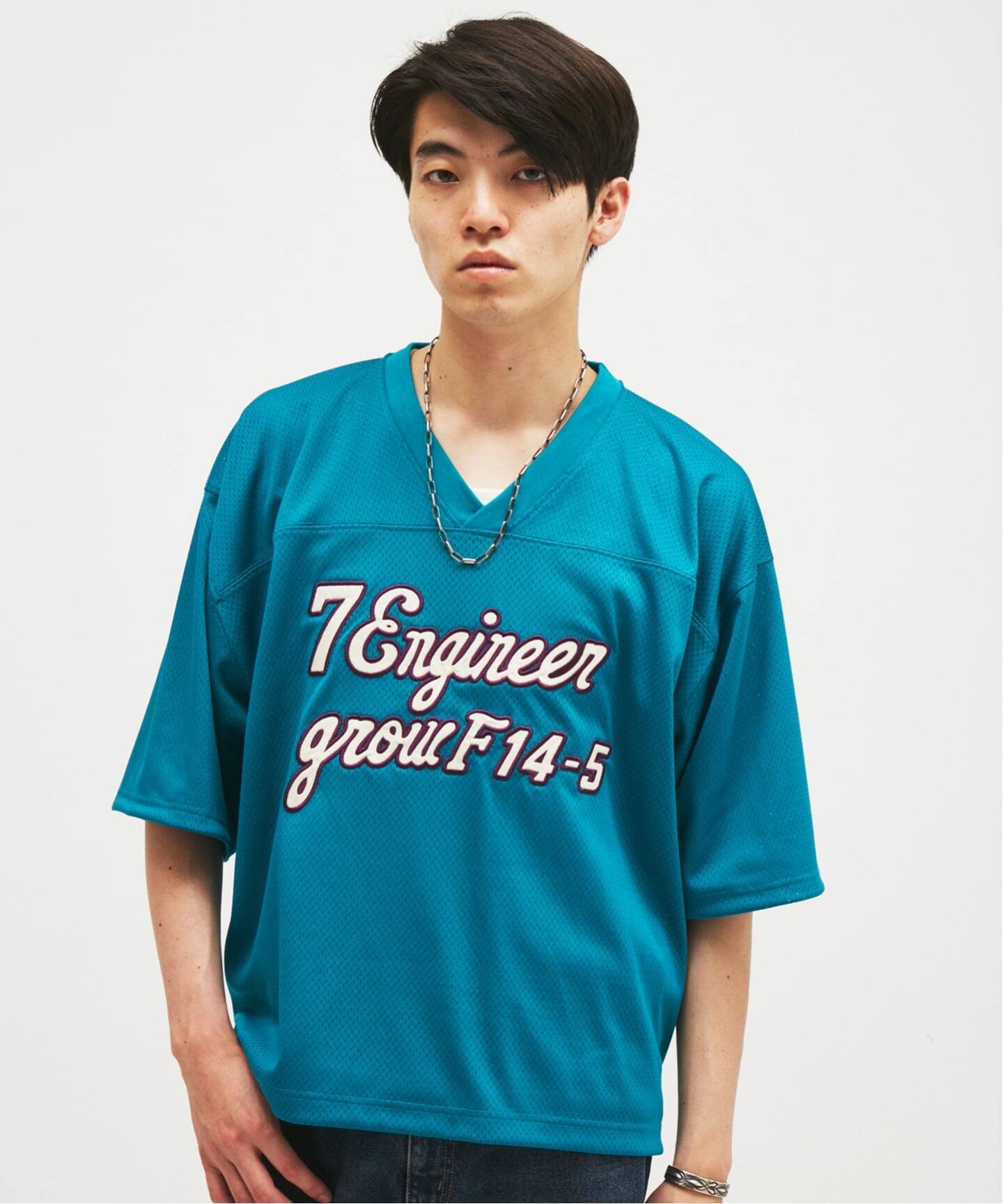 フットボール オーバー メッシュ Tシャツ（Tシャツ／カットソー