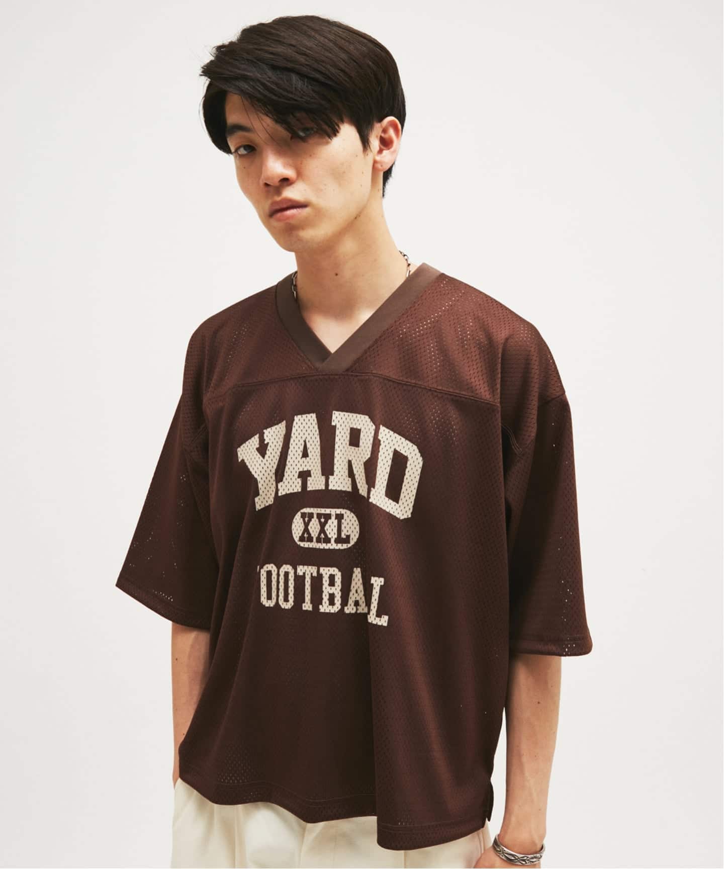 フットボール オーバー メッシュ Tシャツ（Tシャツ／カットソー