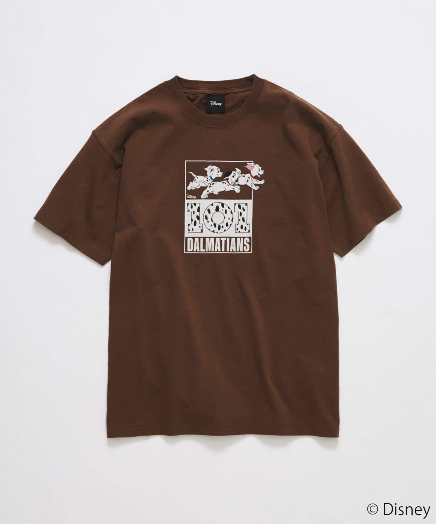 John Galliano レース装飾Tシャツ ブラウン Disney / ディズニー キャラクター Tシャツ（Tシャツ／カットソー