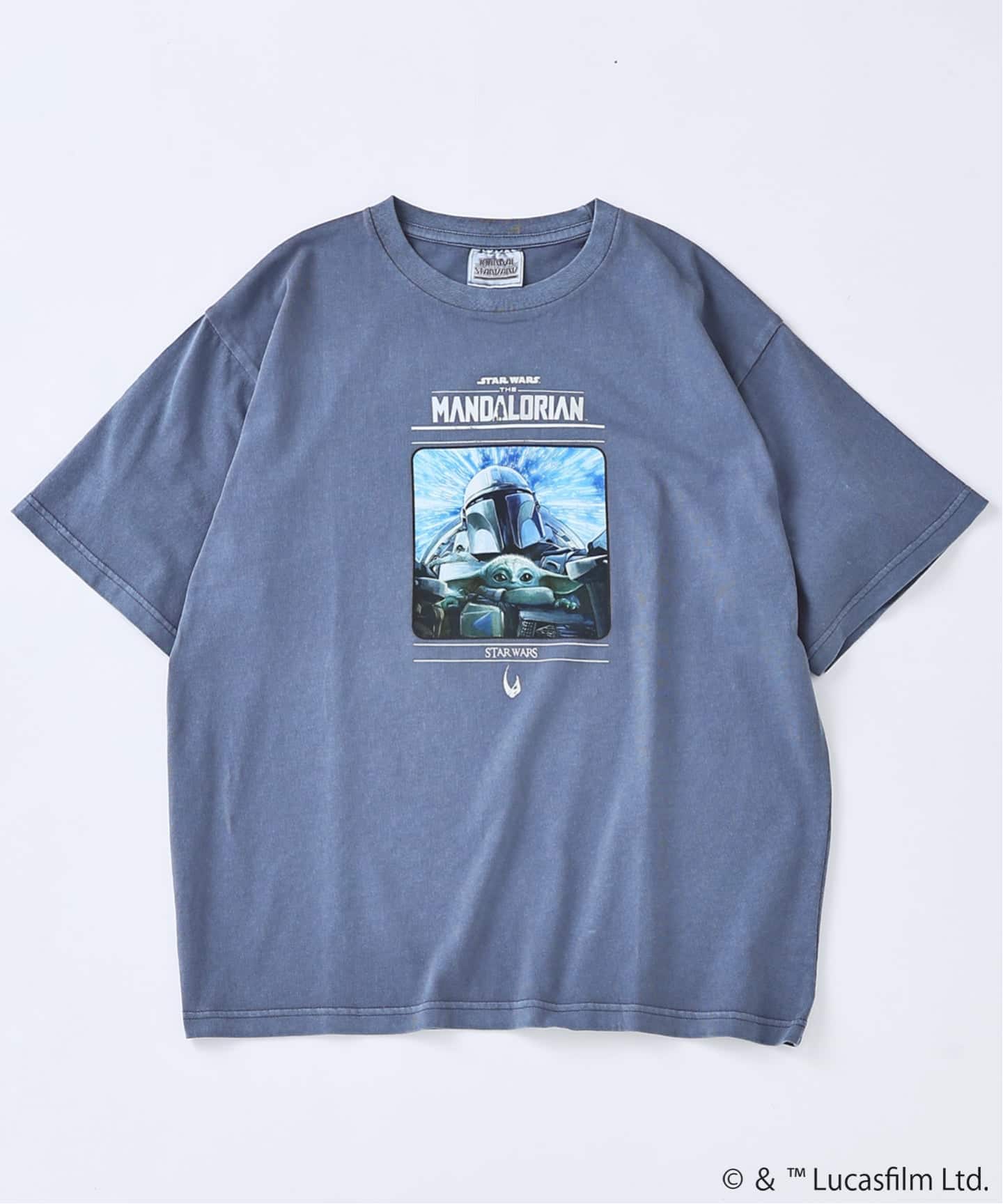 STAR WARS / スター・ウォーズ マンダロリアン プリント Tシャツ（T