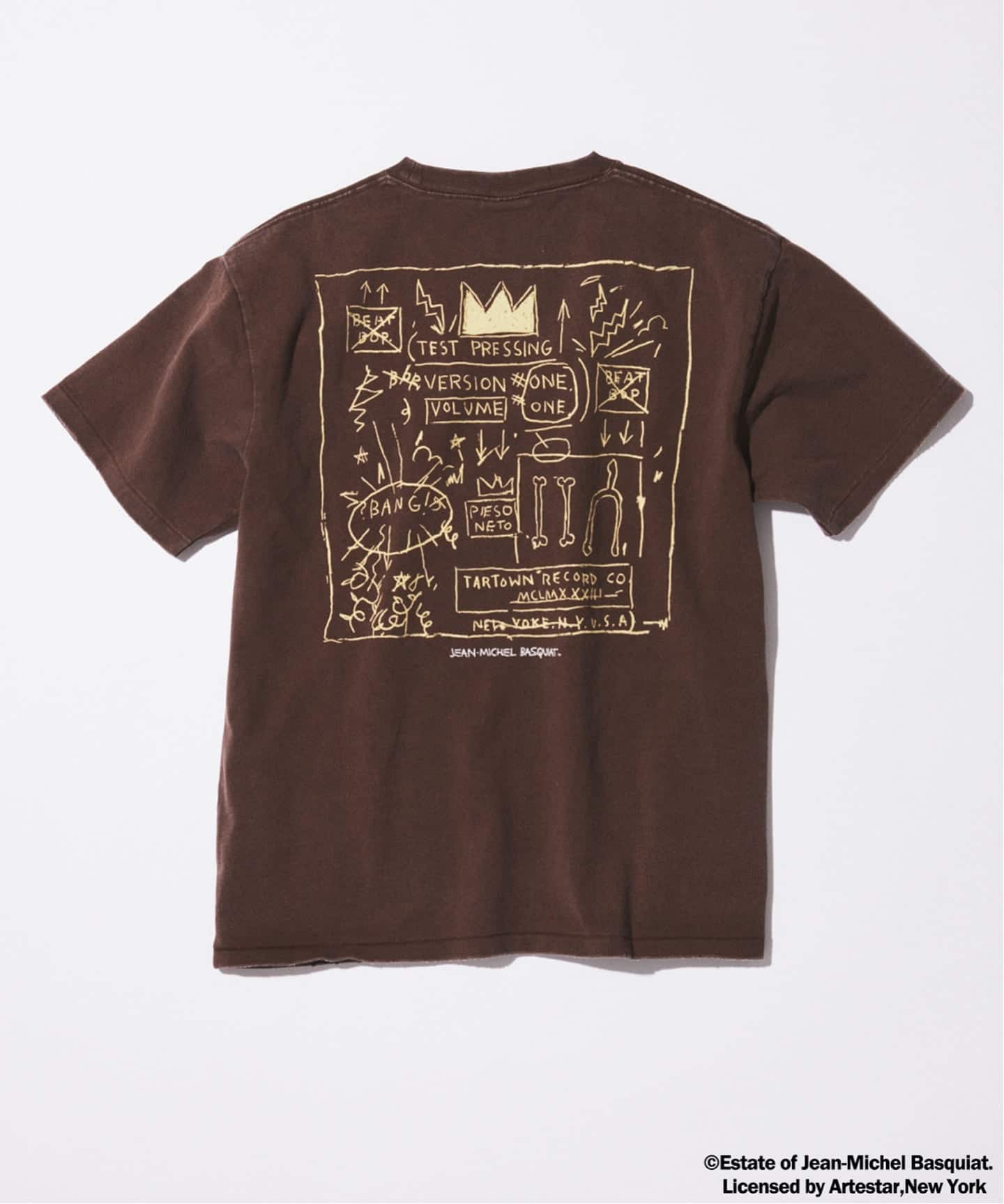 Jean-Michel Basquiat / ジャン＝ミシェル・バスキア プリントTシャツ