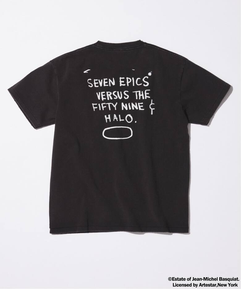 Jean-Michel Basquiat / ジャン＝ミシェル・バスキア プリントTシャツ 