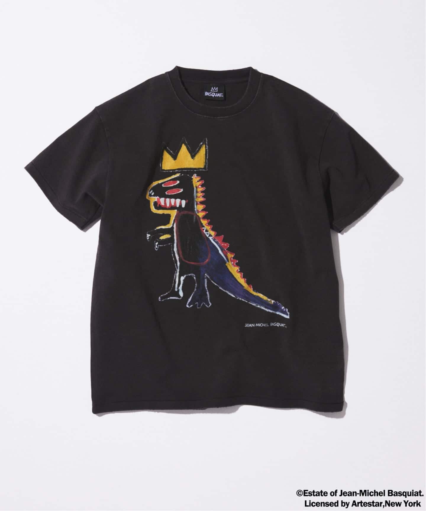 ジャン＝ミシェル・バスキア Tシャツ Jean-Michel Basquiat Jean-Michel Basquiat / ジャン＝ミシェル・バスキア プリントTシャツ