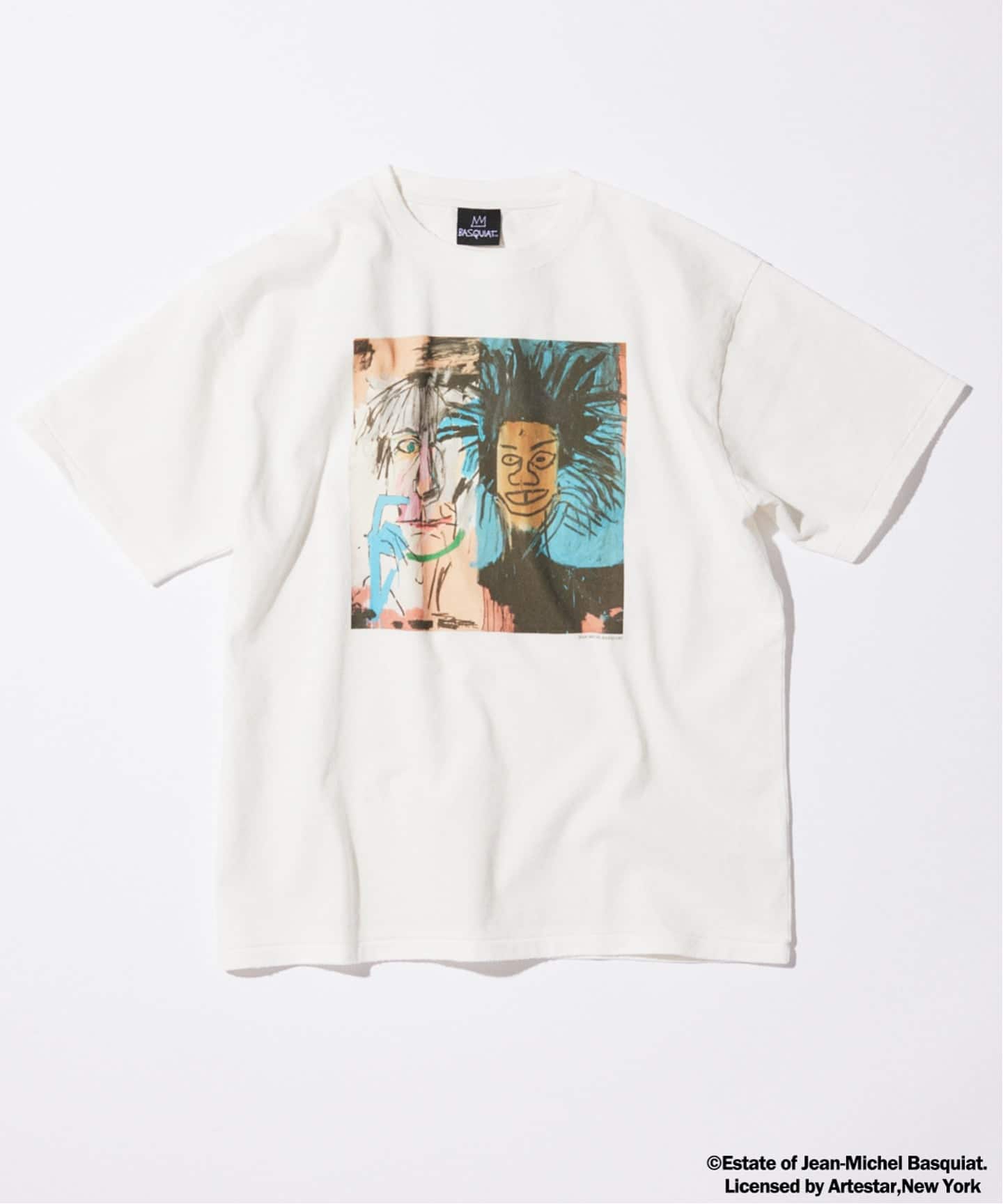 Jean-Michel Basquiat / ジャン＝ミシェル・バスキア プリントTシャツ