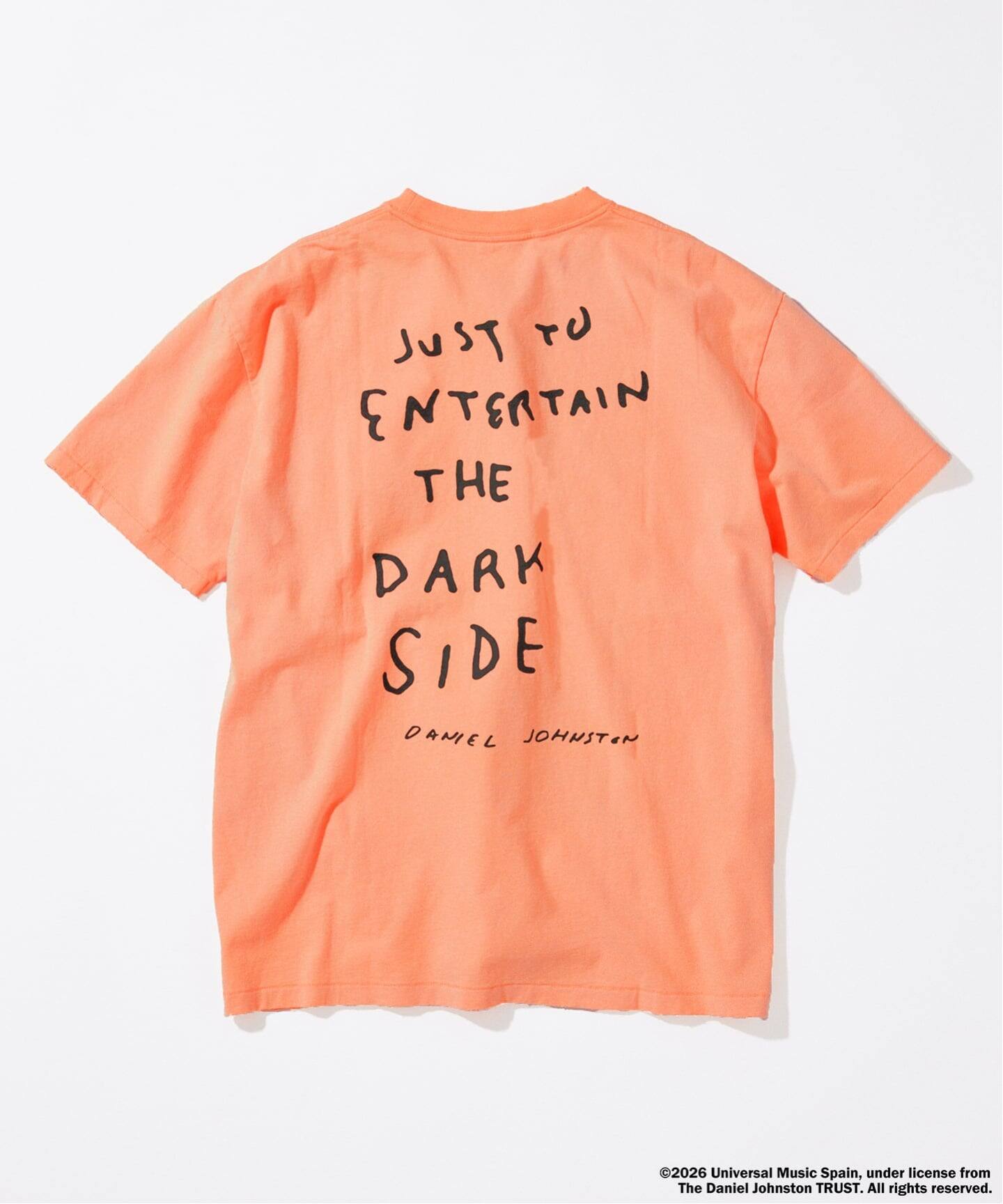 Daniel Johnston Tシャツ ピンク JOURNALSTANDARD DANIEL JOHNSTON / ダニエル・ジョンストン 別注 プリント Tシャツ（T