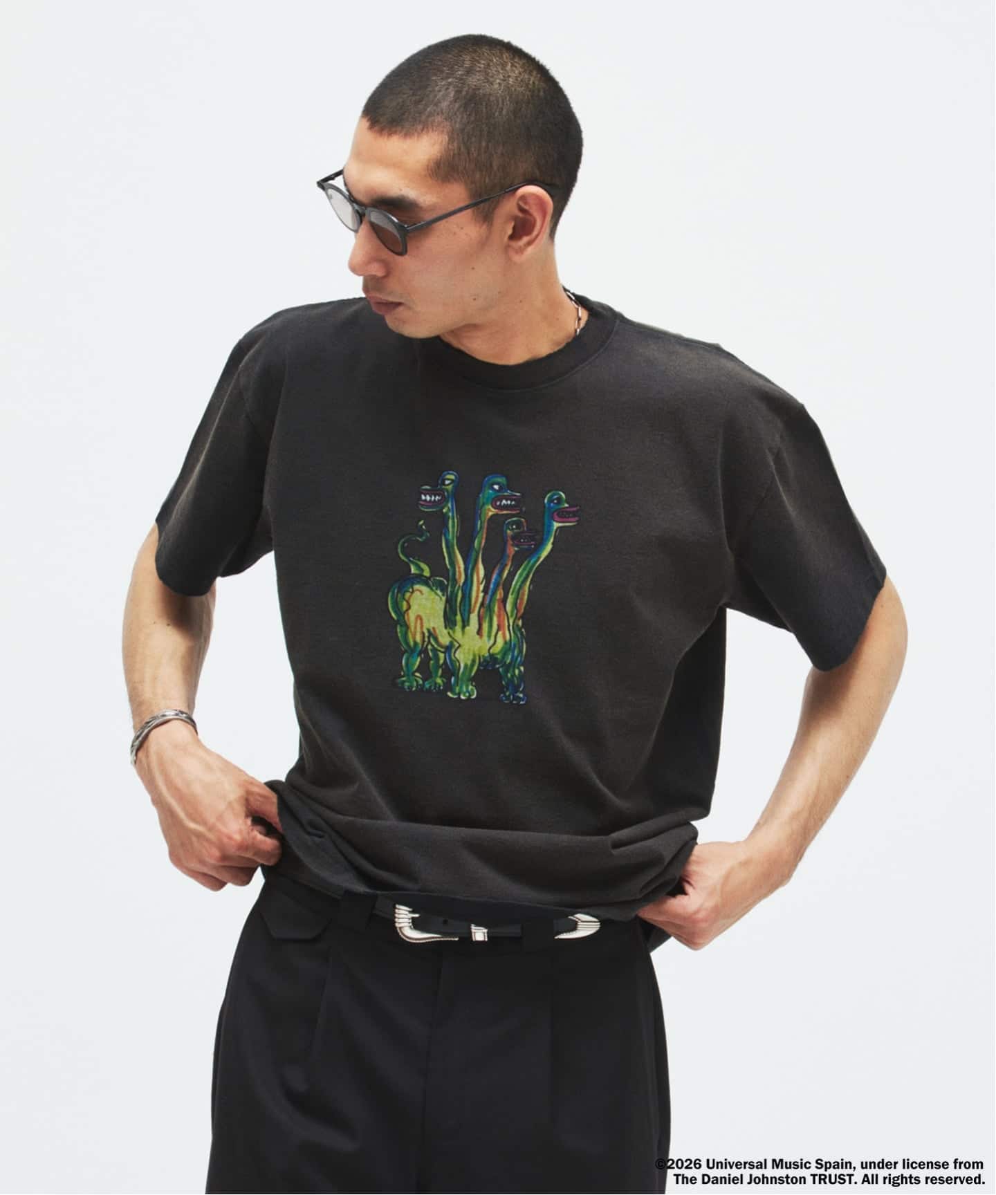 DANIEL JOHNSTON / ダニエル・ジョンストン 別注 プリント Tシャツ（T