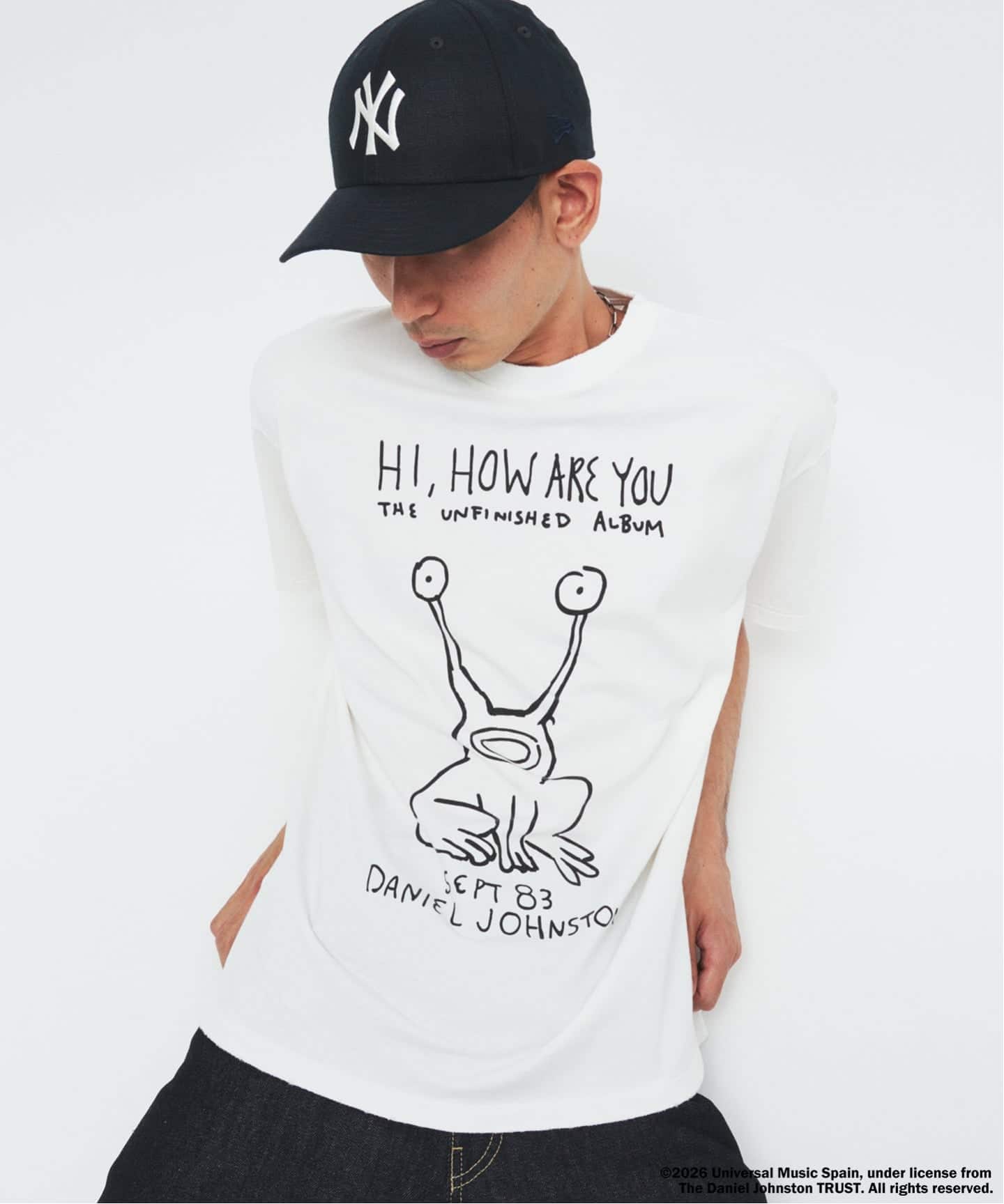 DANIEL JOHNSTON / ダニエル・ジョンストン 別注 プリント Tシャツ（T