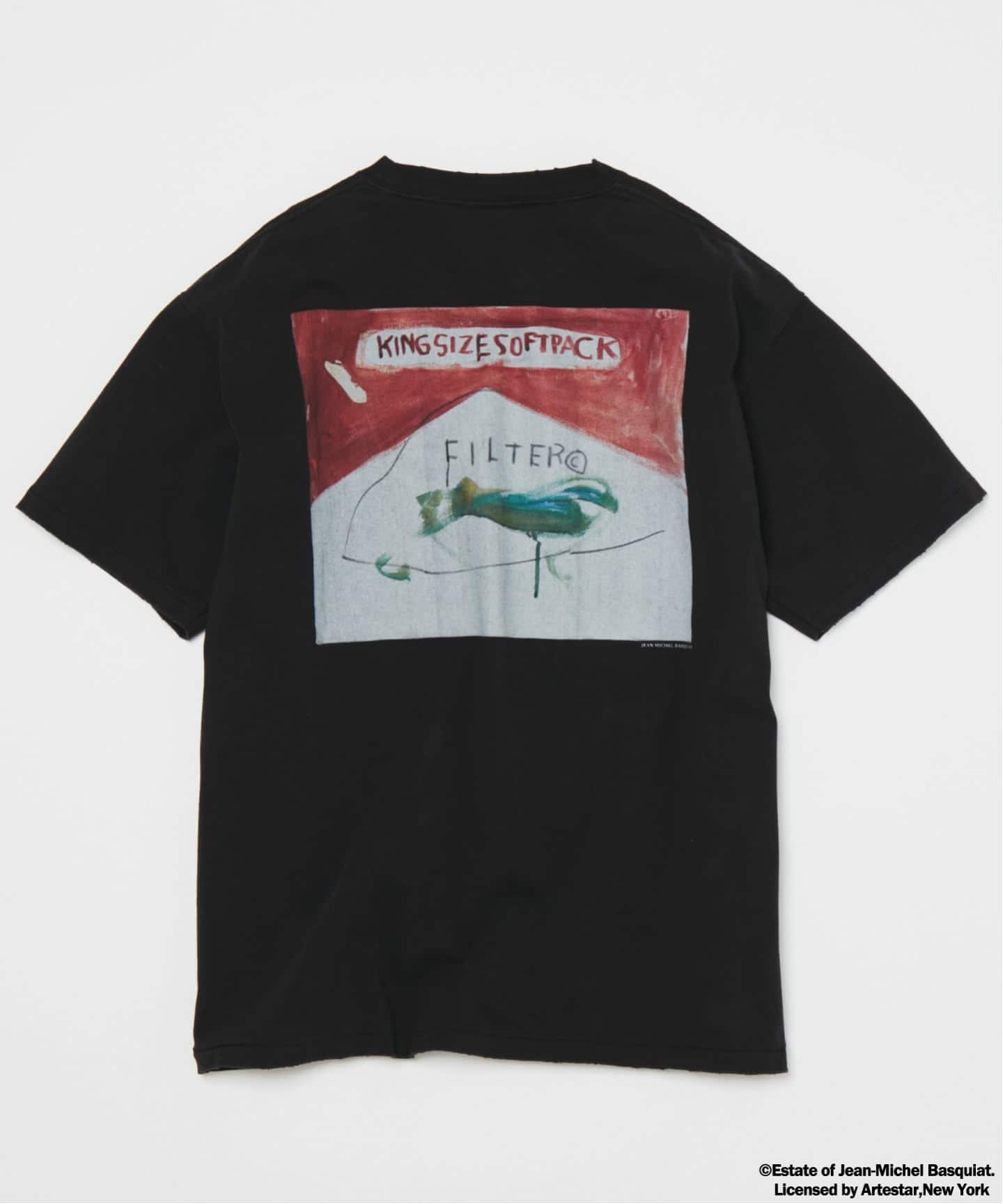 Jean-Michel Basquiat / ジャン＝ミシェル・バスキア プリントTシャツ
